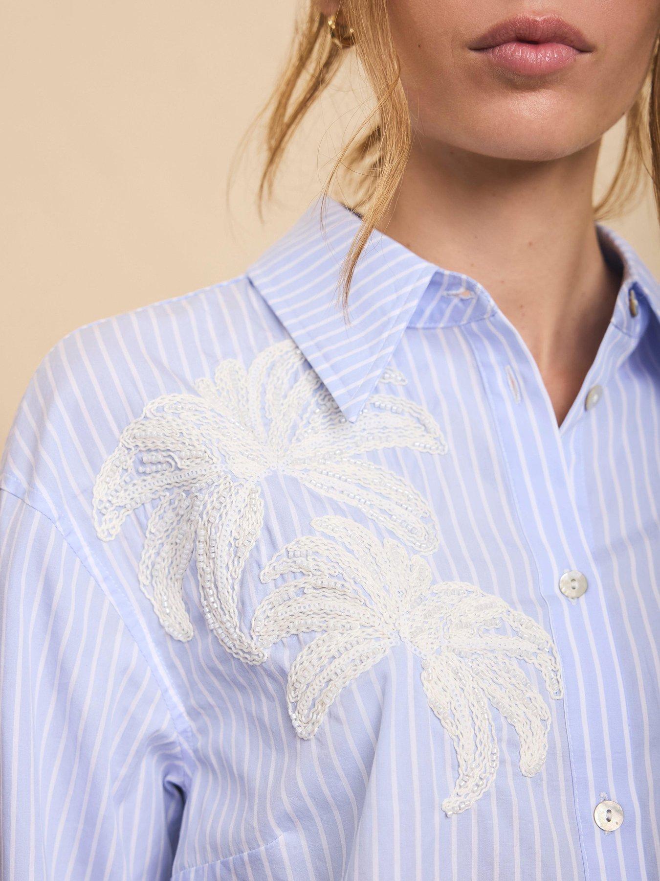 mint-velvet-stripe-embroidered-shirt-blueback