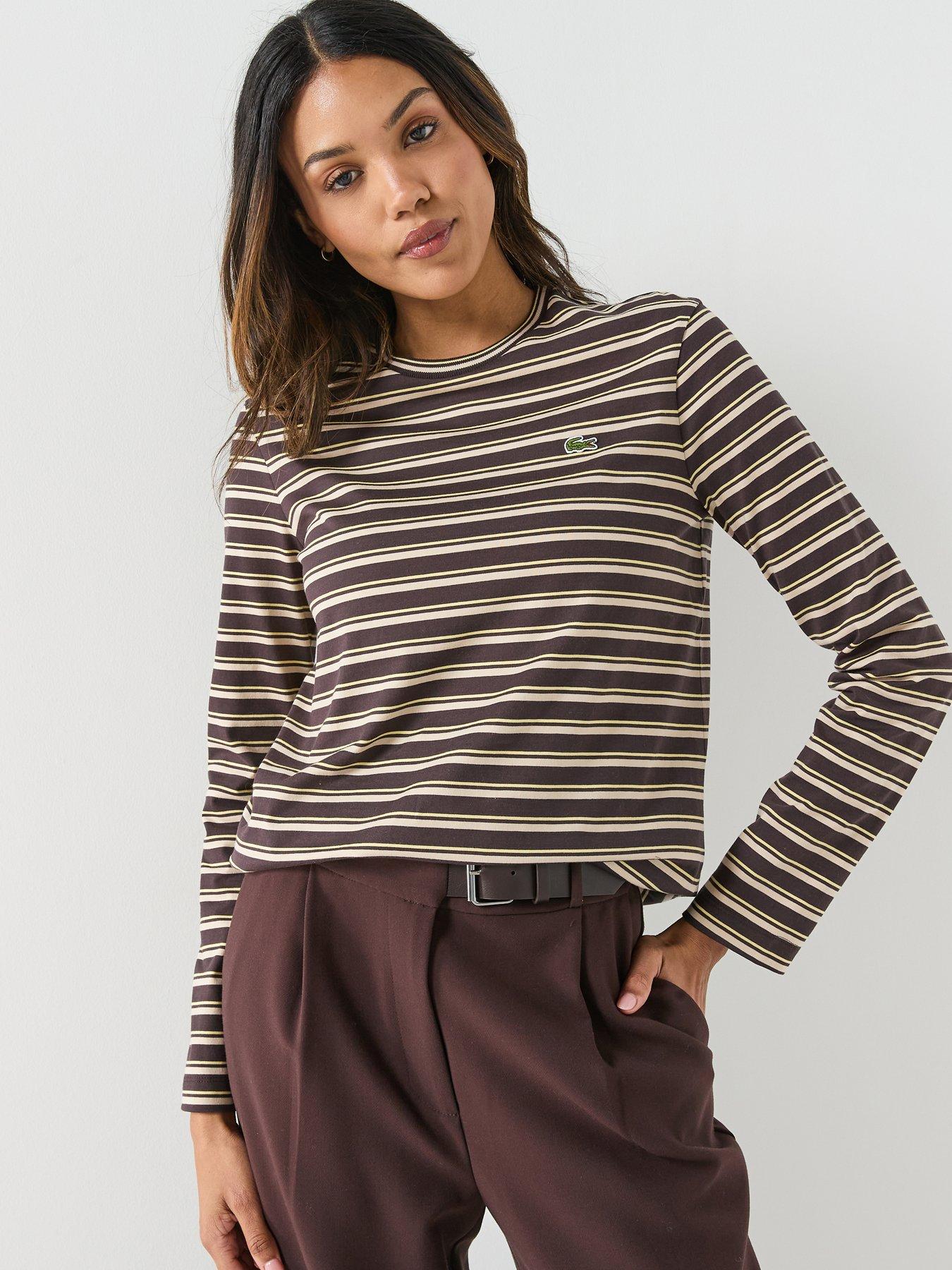 Lacoste STRIPED LS T-SHIRT