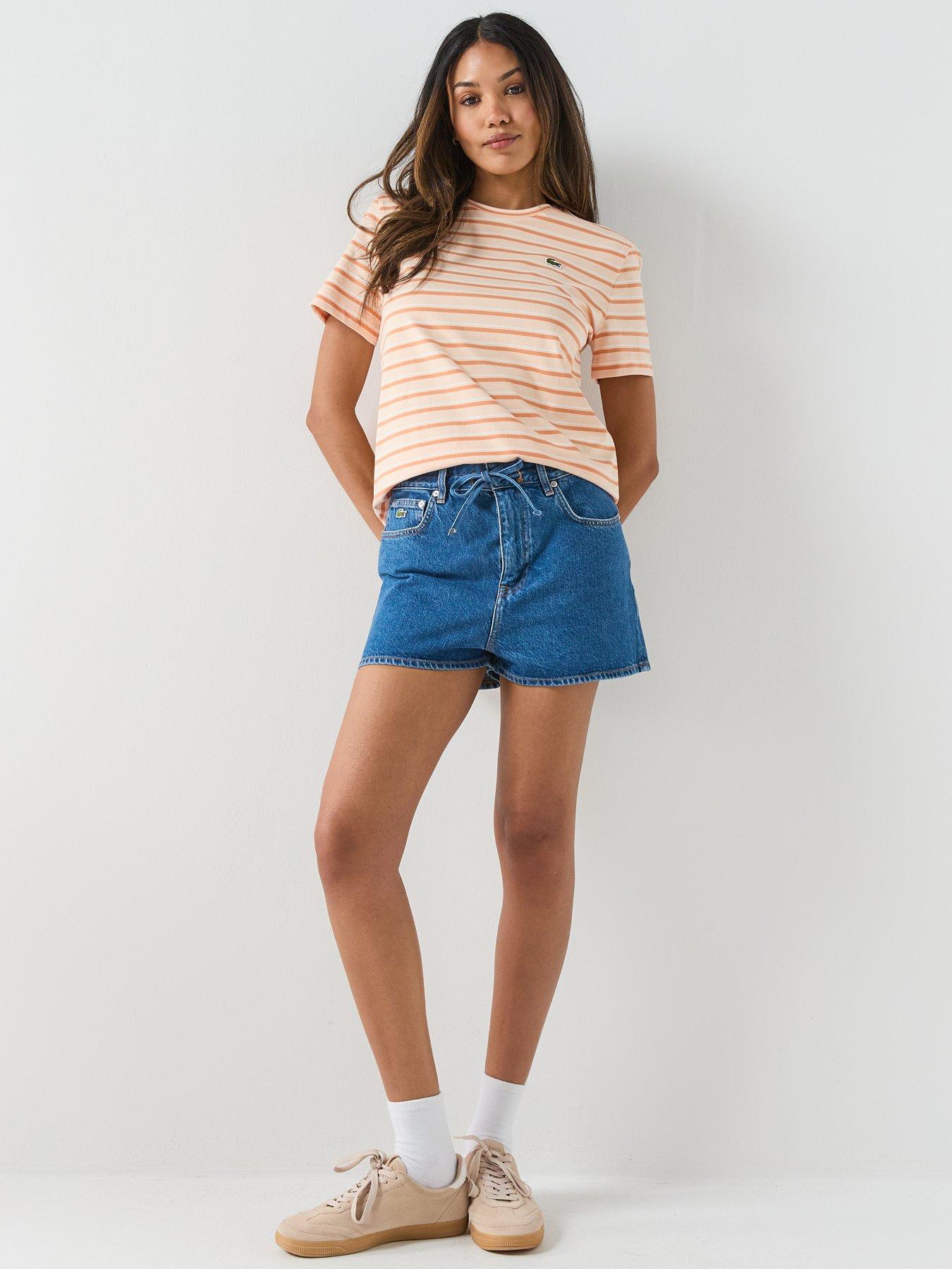 lacoste-striped-short-sleeve-t-shirt-orangeback