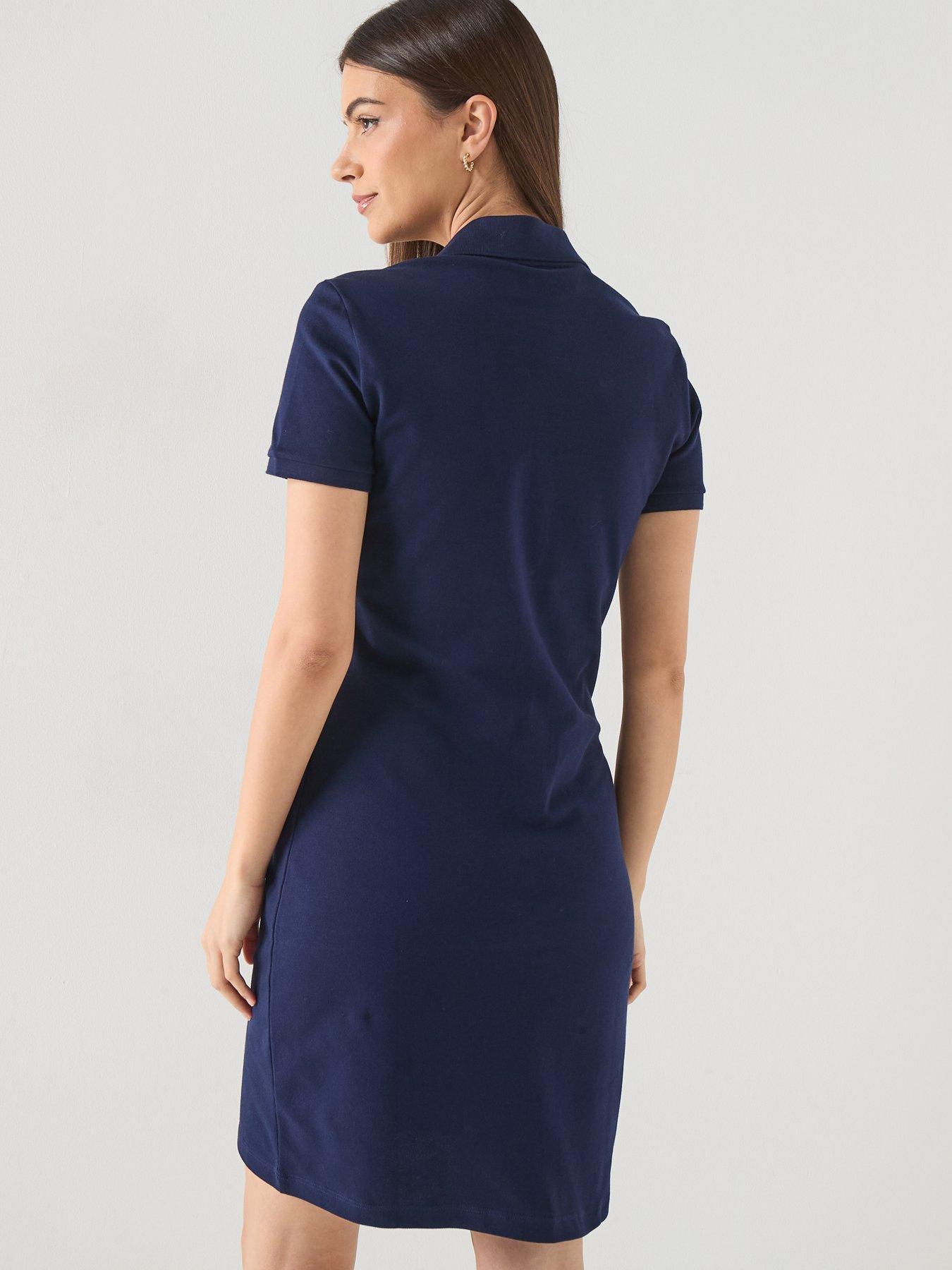 lacoste-polo-logo-dress-navystillFront