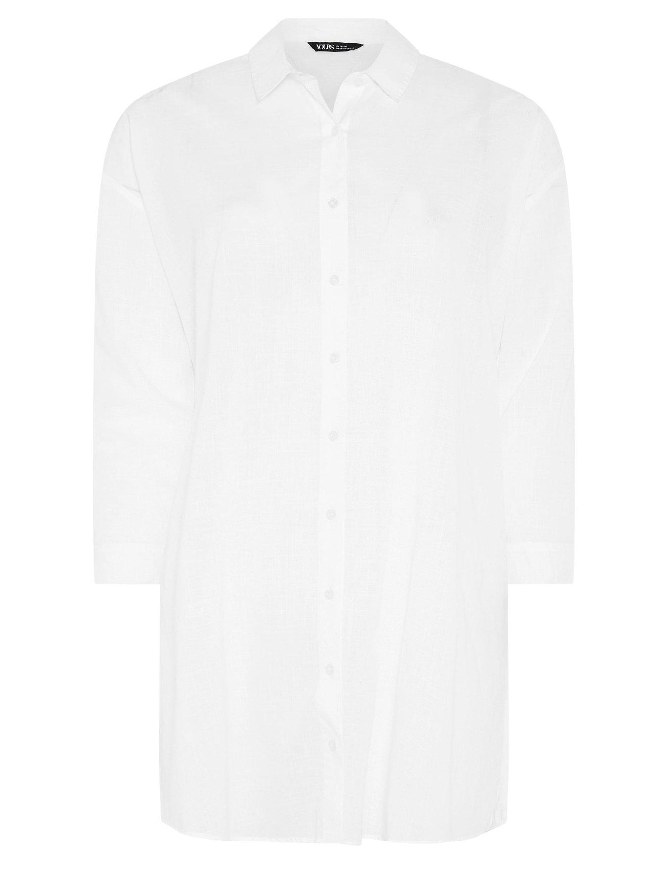 yours-curve-longline-slub-shirtdetail