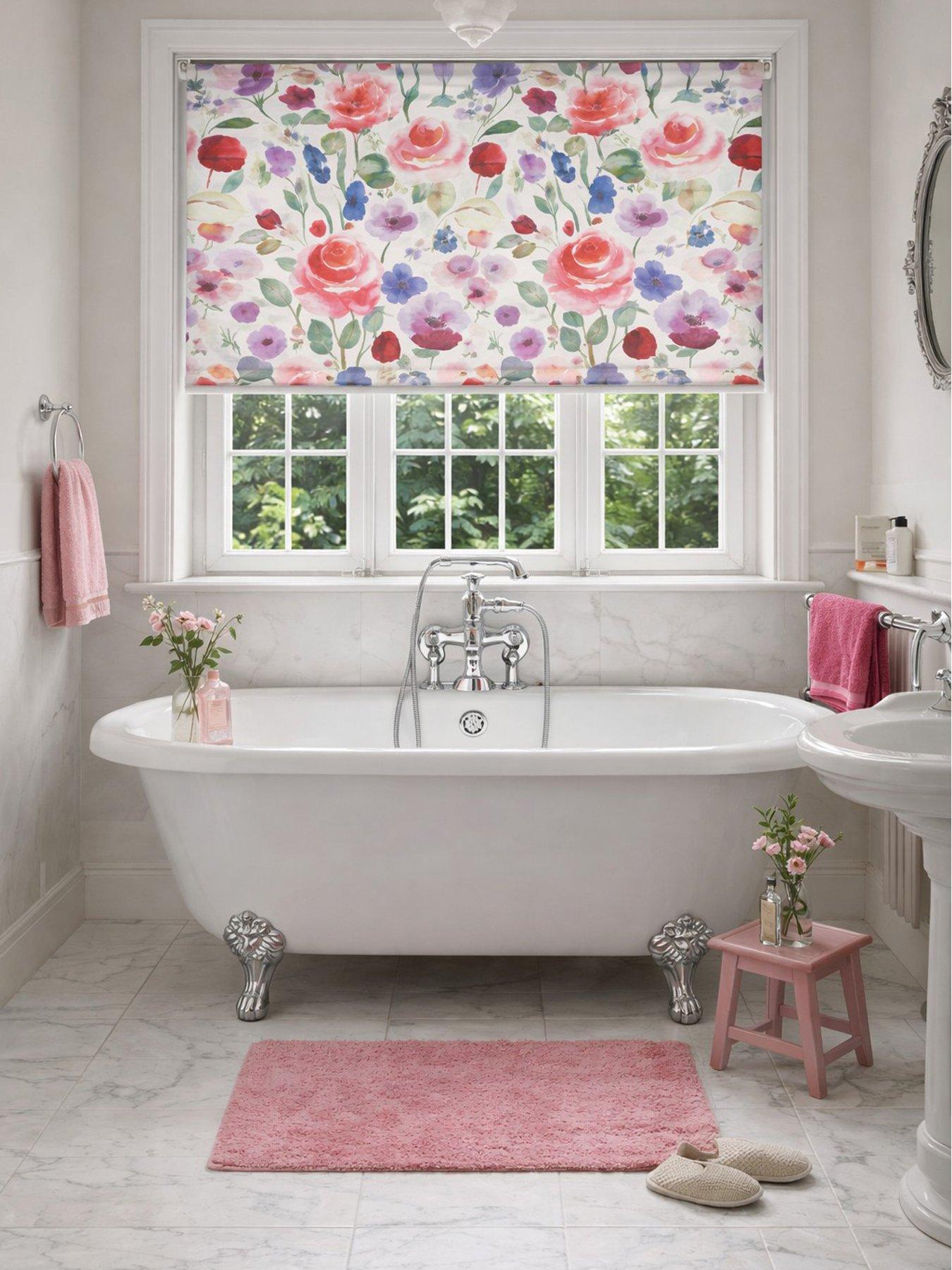 the-very-collection-painted-floral-roller-blind-150x160-summerdetail