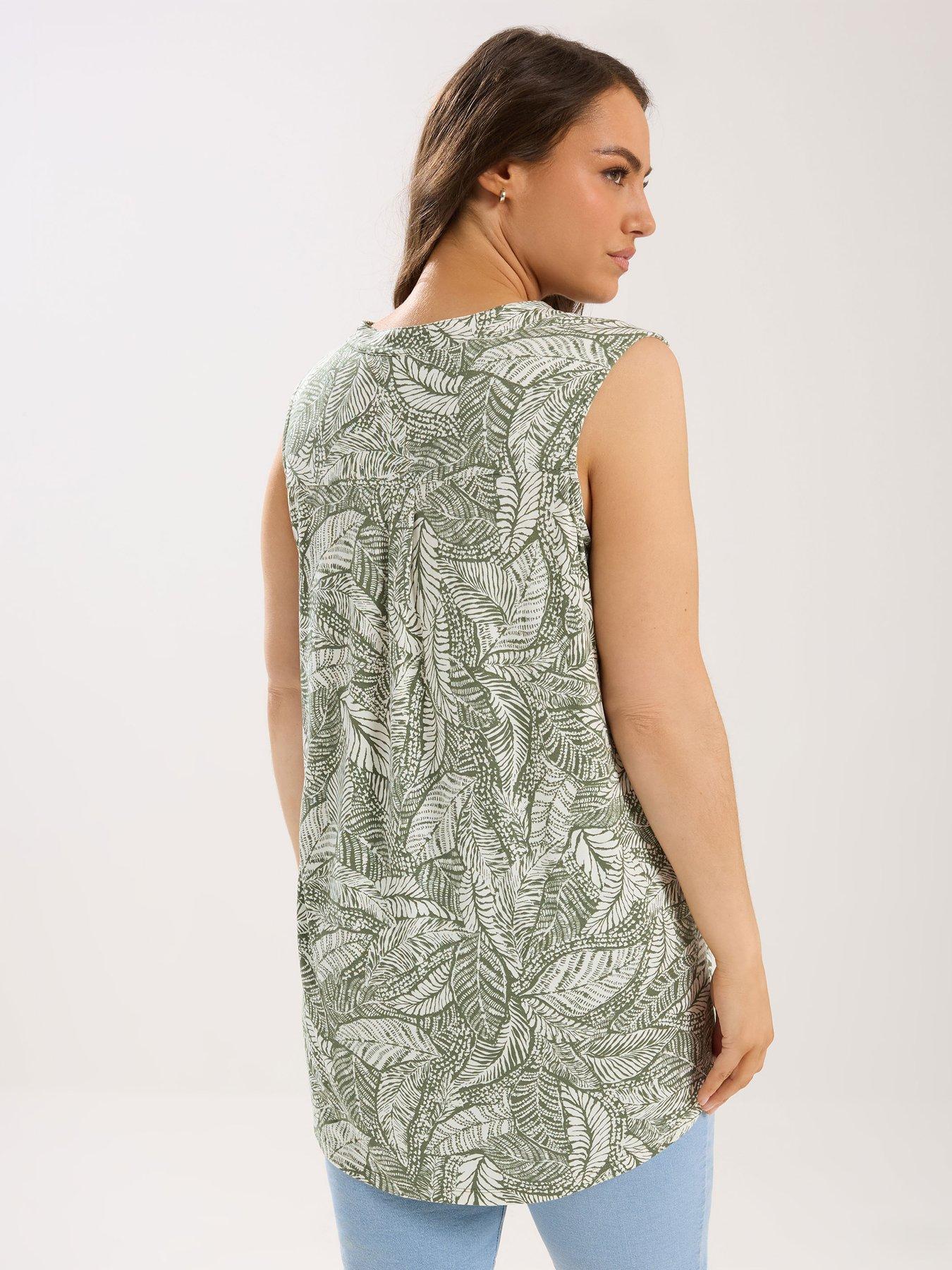 yours-curve-sleeveless-blousestillFront