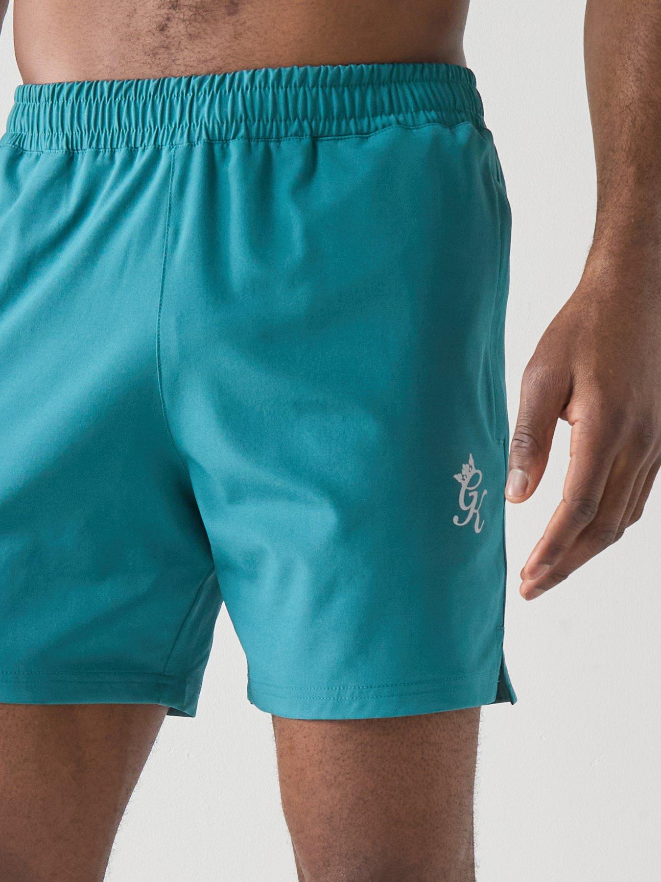 Image 4 of 4 of Gym King Mens Energy Gym Shorts - Blue