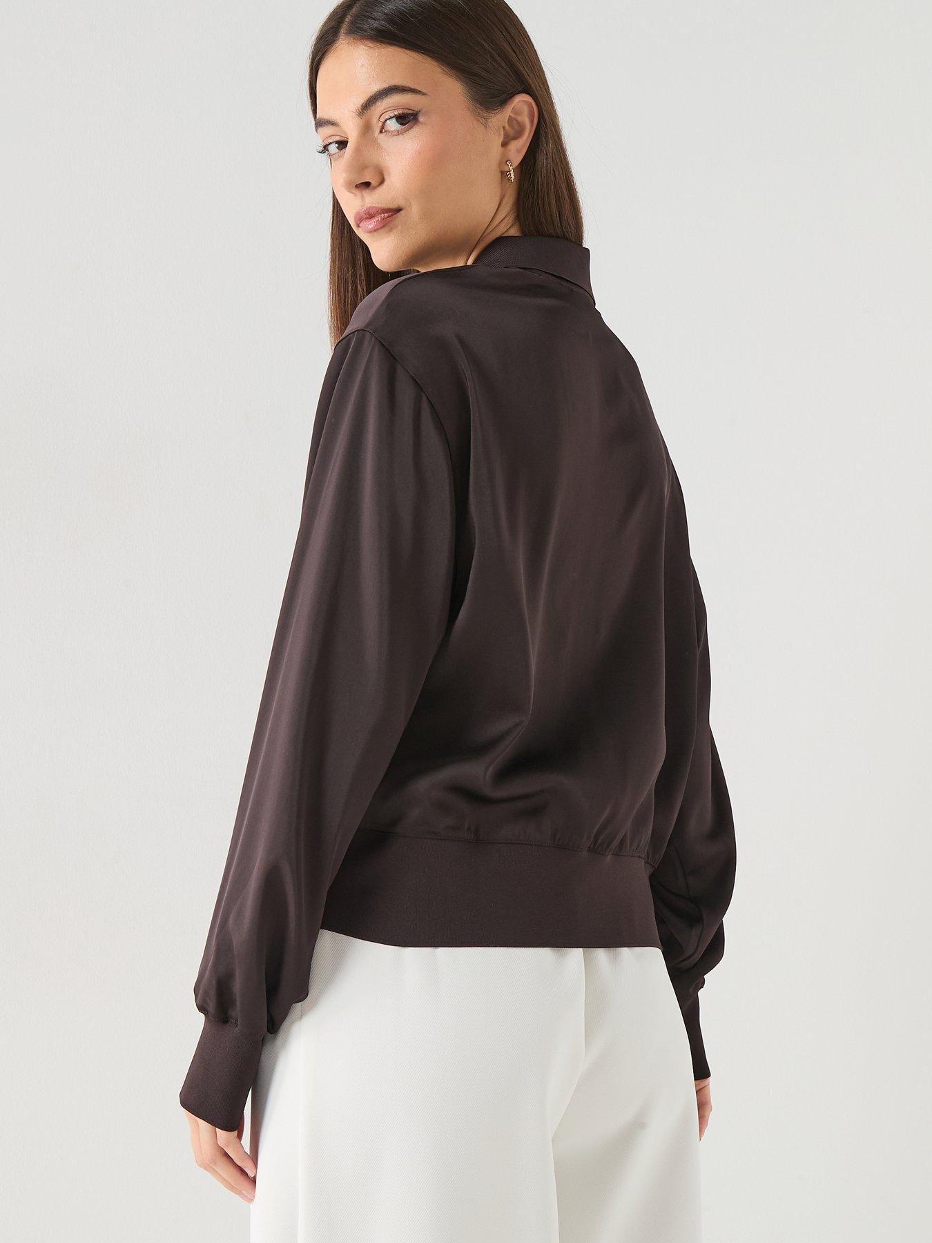 lacoste-long-sleeve-knitted-polo-top-brownstillFront