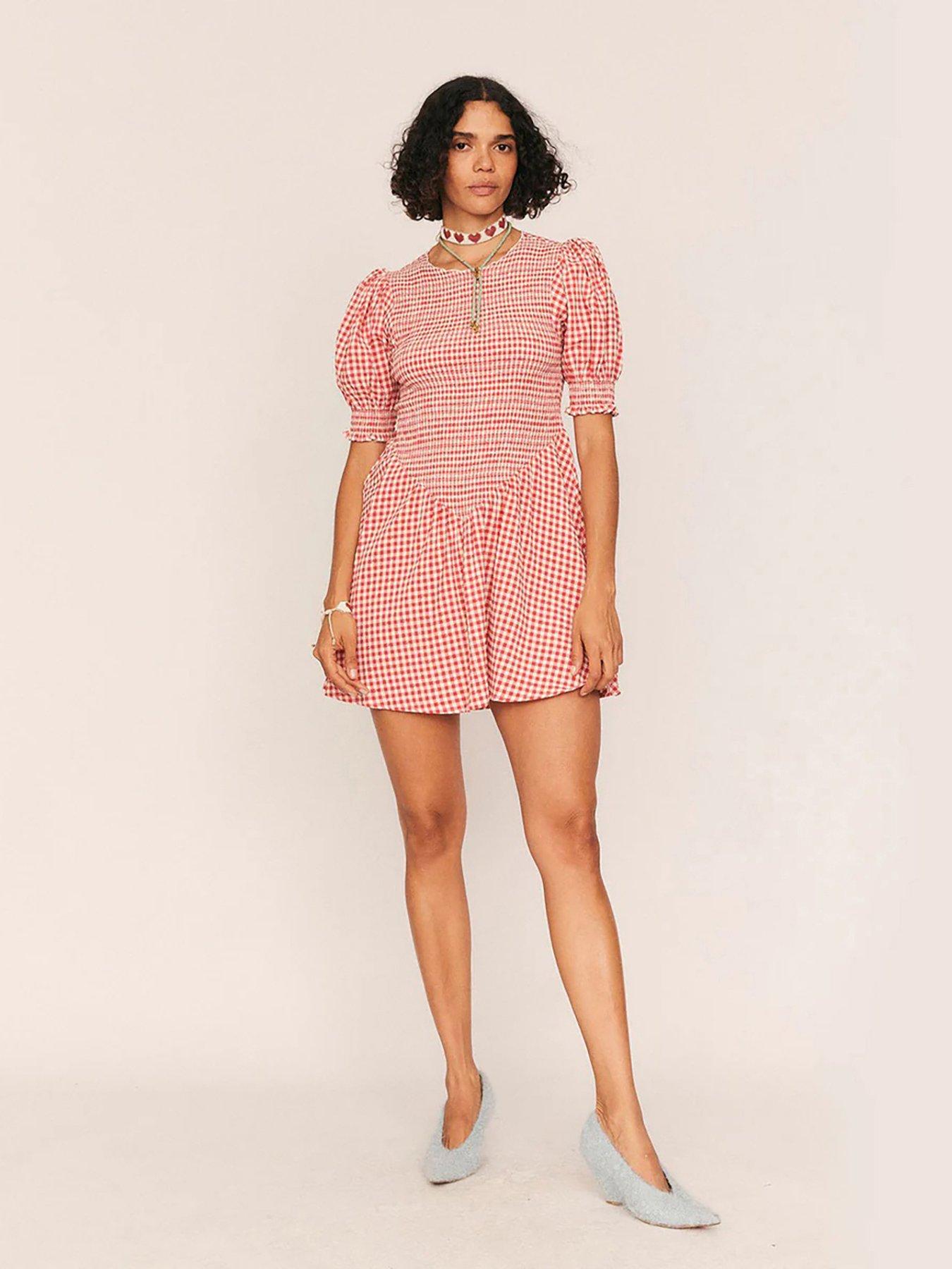 summery-maude-check-mini-dressfront