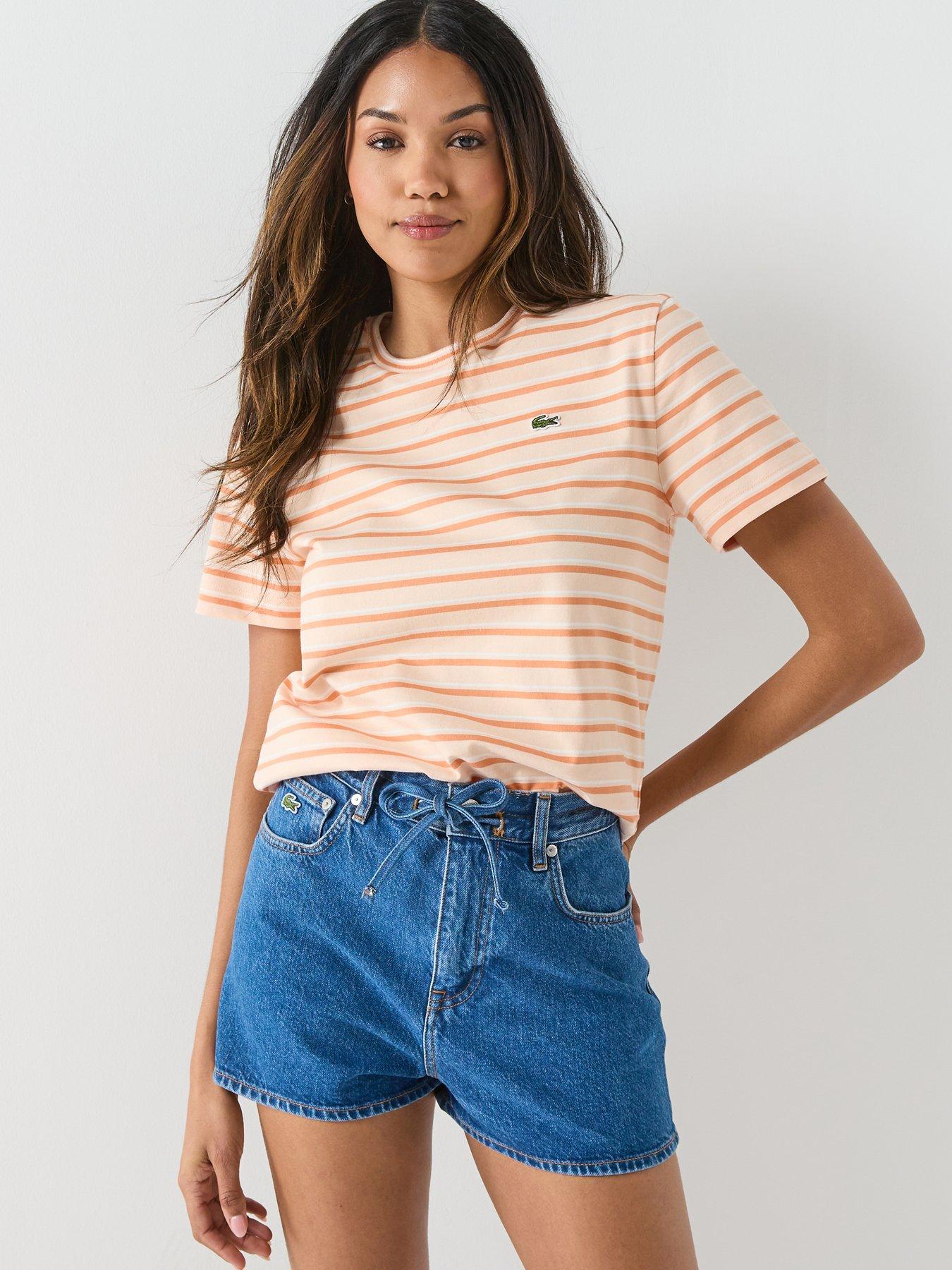 Image 1 of 6 of Lacoste DENIM BERMUDA SHORTS