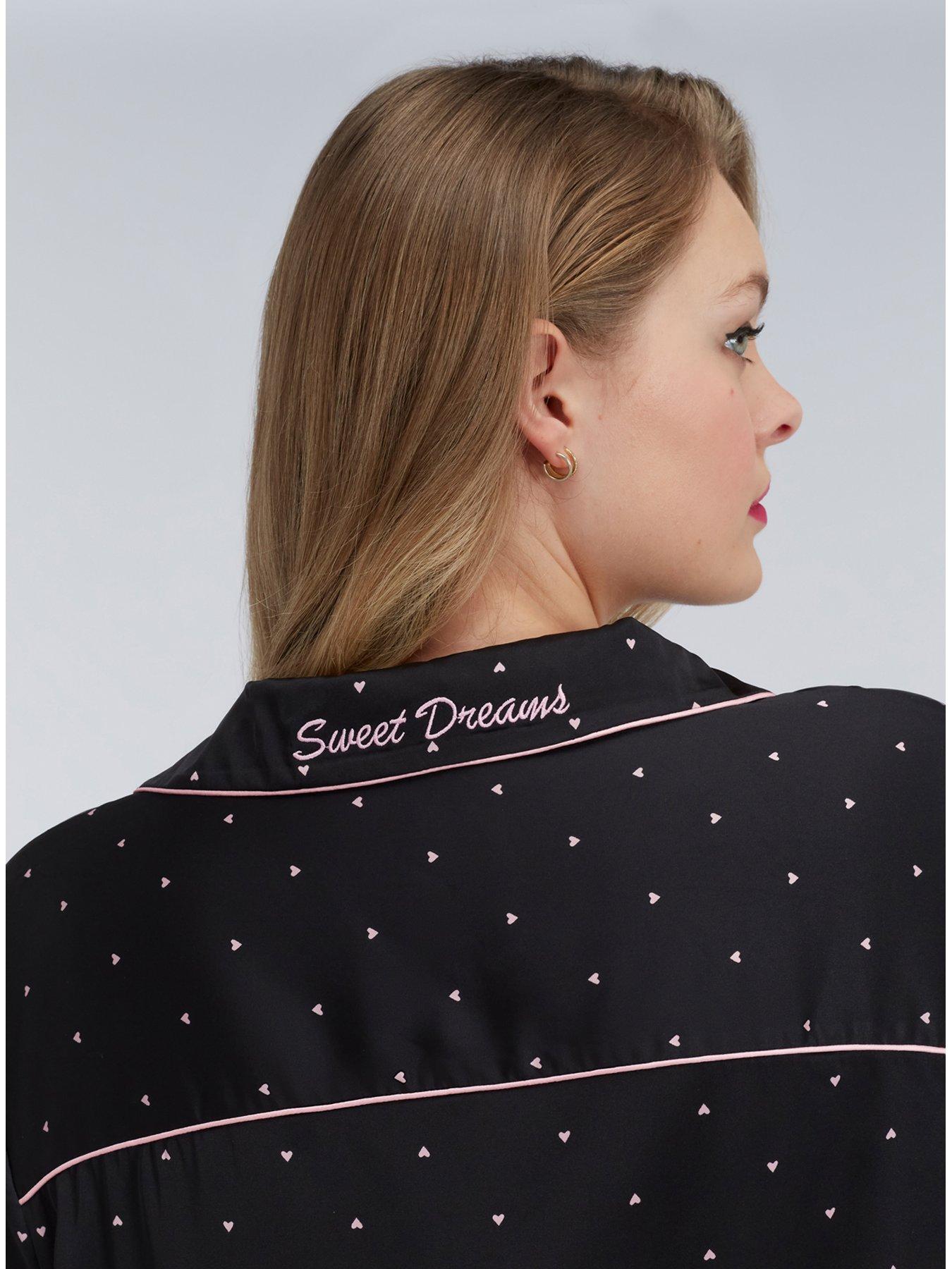 boux-avenue-heart-oversized-satin-pyjama-set-blackdetail