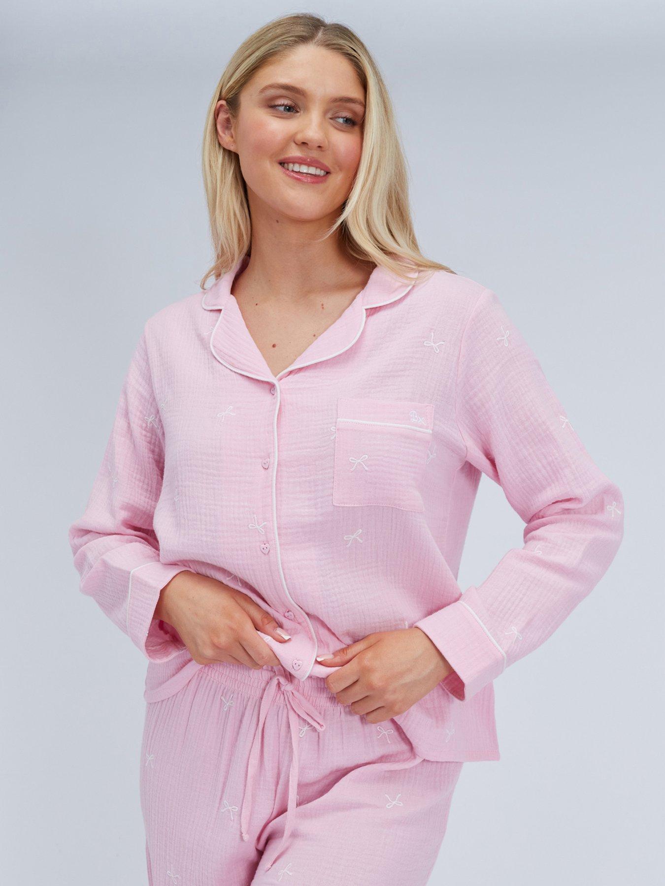 boux-avenue-bow-emb-cotton-pyjama-set-pinkback