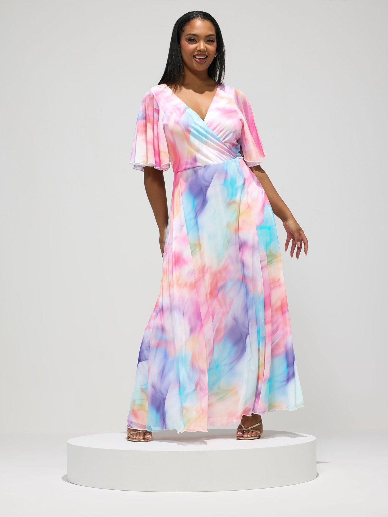 yours-curve-blur-mesh-wrap-maxi-dressback