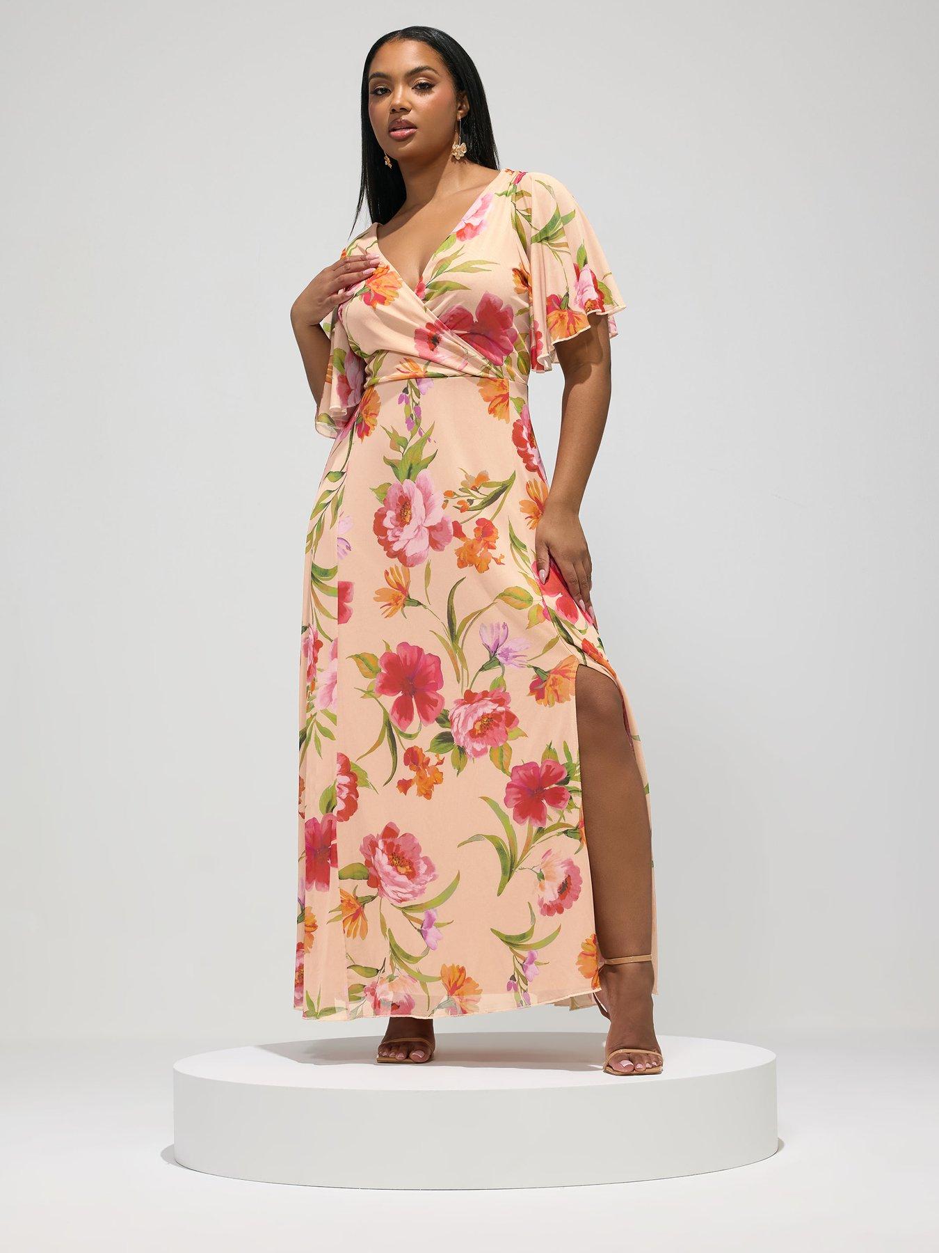 yours-curve-blur-mesh-wrap-maxi-dressback