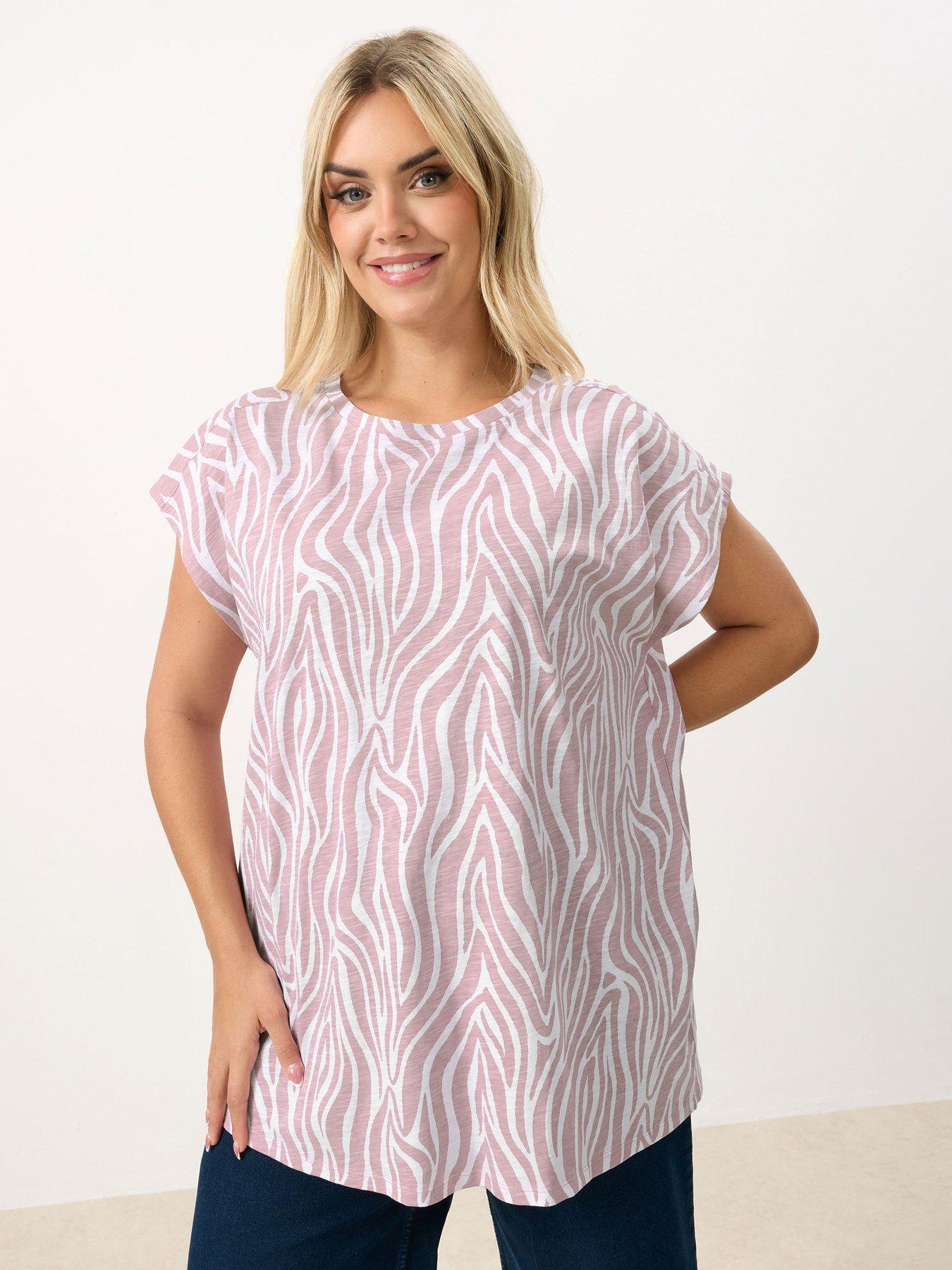 yours-curve-printed-grown-on-slub-t-shirtfront