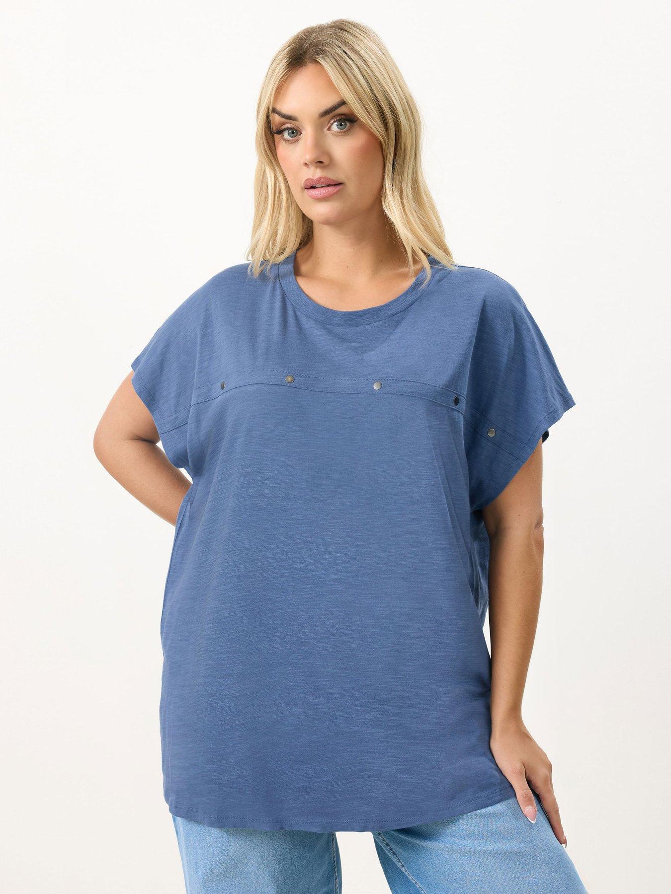 yours-curve-cotton-slub-stud-topfront