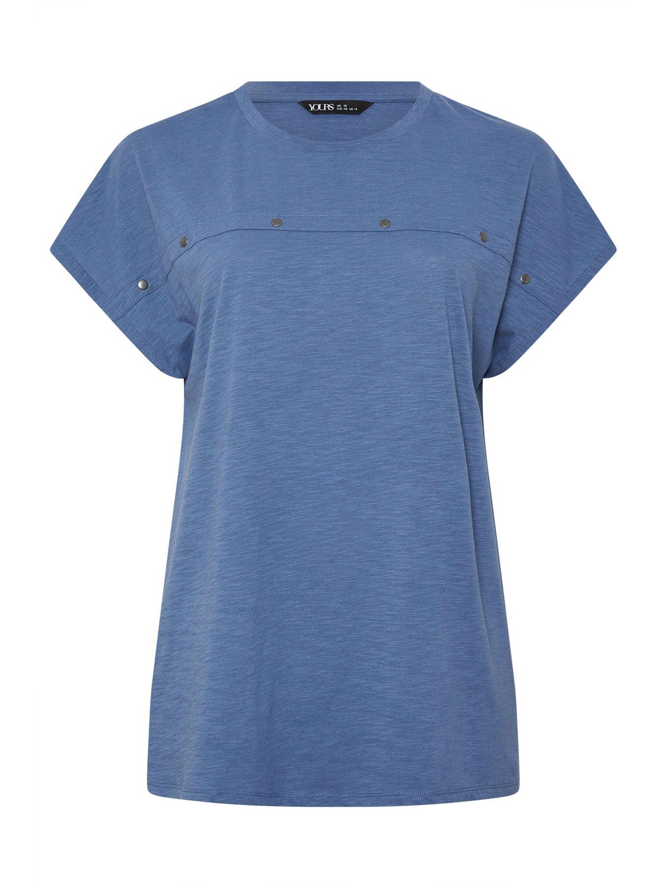 yours-curve-cotton-slub-stud-topdetail