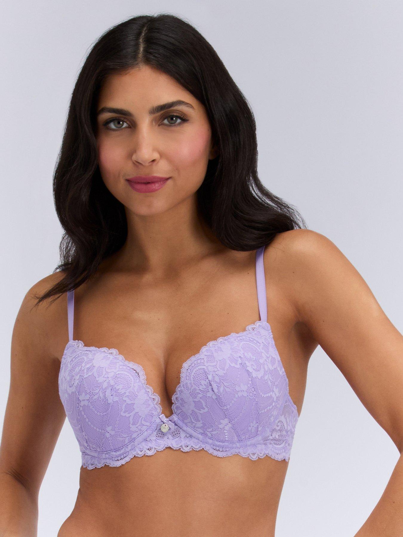 Boux Avenue Boux Avenue Aliyah Plunge Bra - Lavender
