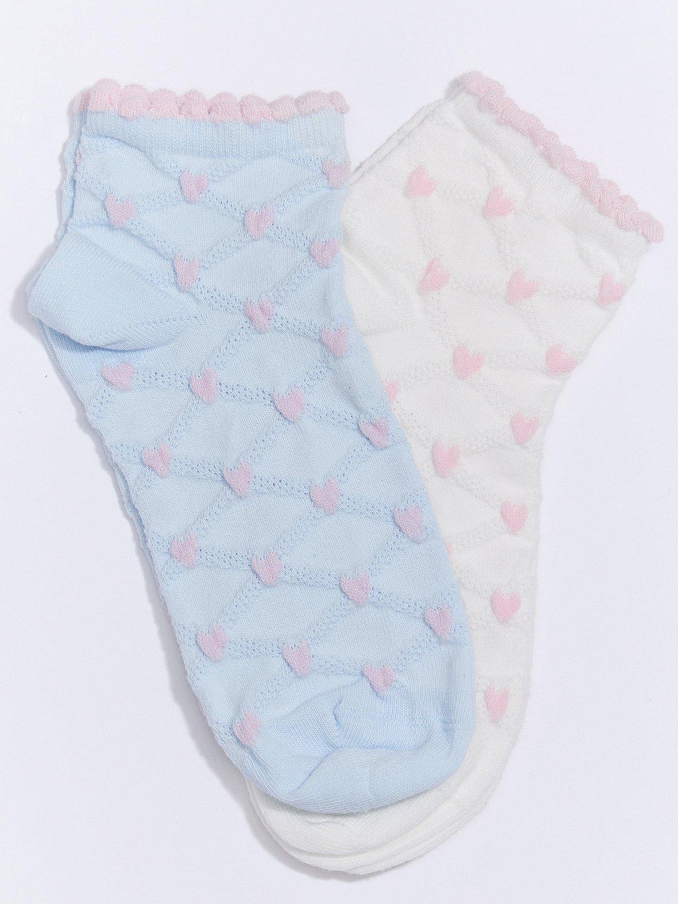 boux-avenue-heart-2-pack-midi-socks-pinkdetail