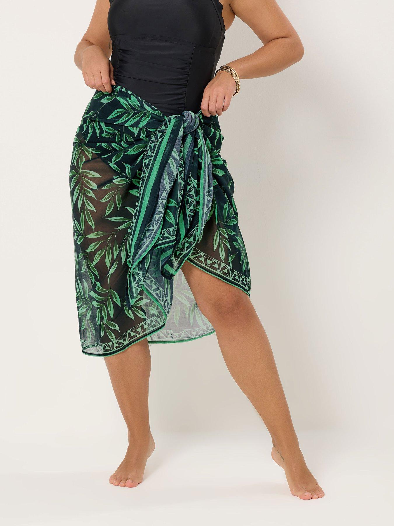 Yours Curve Midi Wrap Beach Sarong