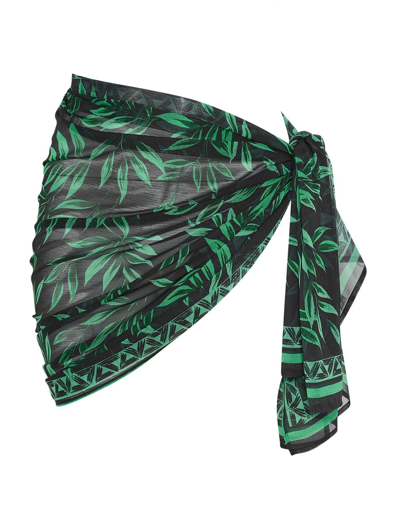 Image 5 of 5 of Yours Curve Midi Wrap Beach Sarong