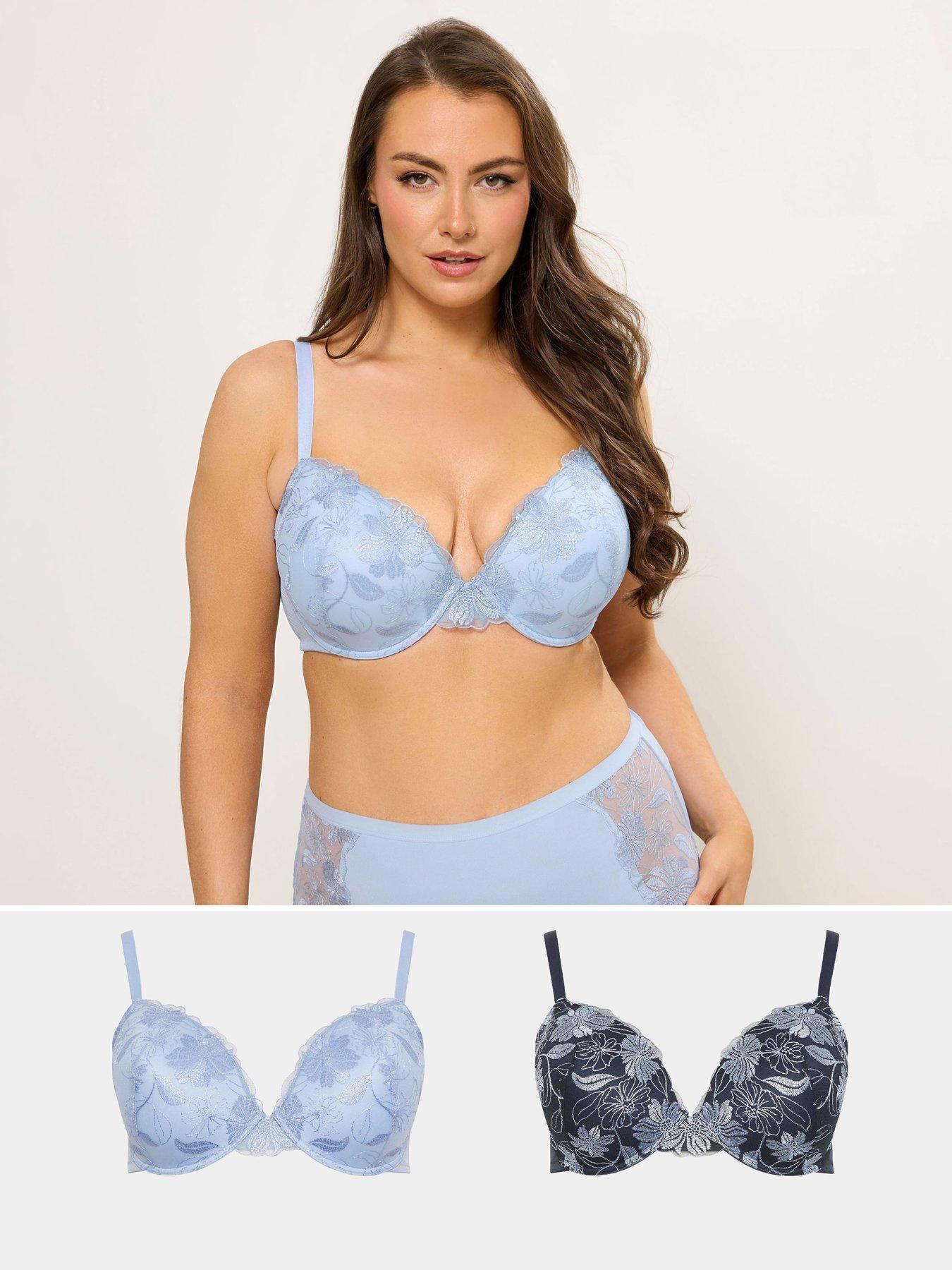 Yours Curve 2 Pack Non Padded Bra
