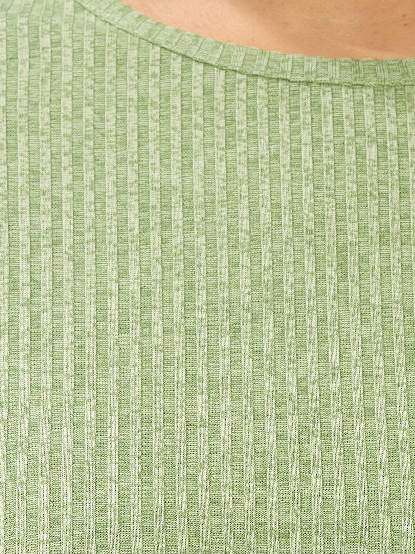 Image 4 of 5 of Yours Curve Soft Touch Rib Swing Top