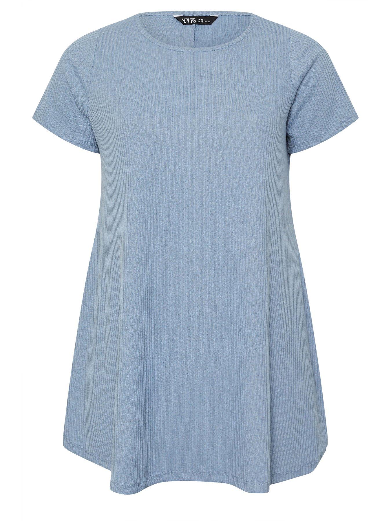 Image 5 of 5 of Yours Curve Soft Touch Rib Swing Top