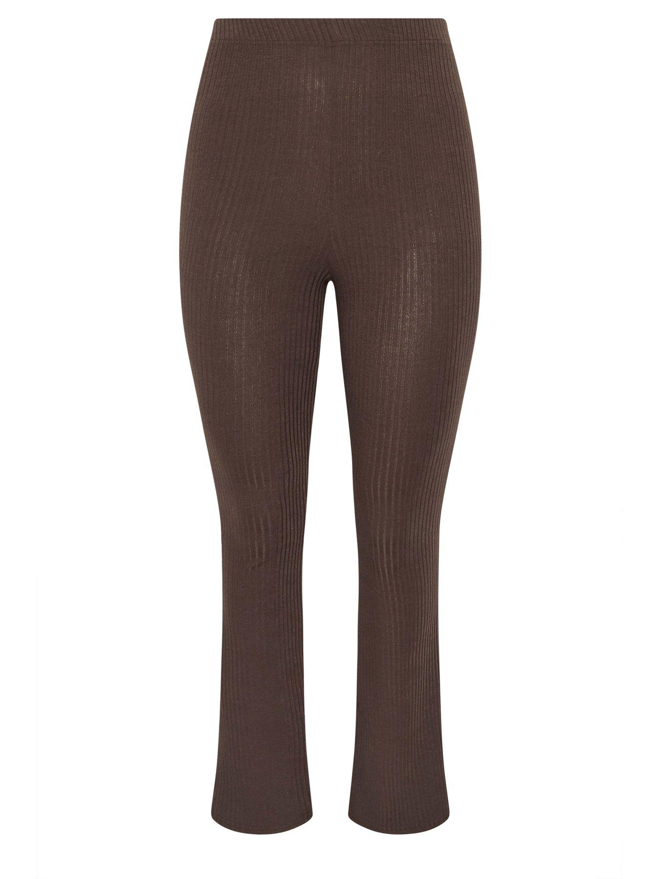 yours-curve-ribbed-flare-leggingdetail
