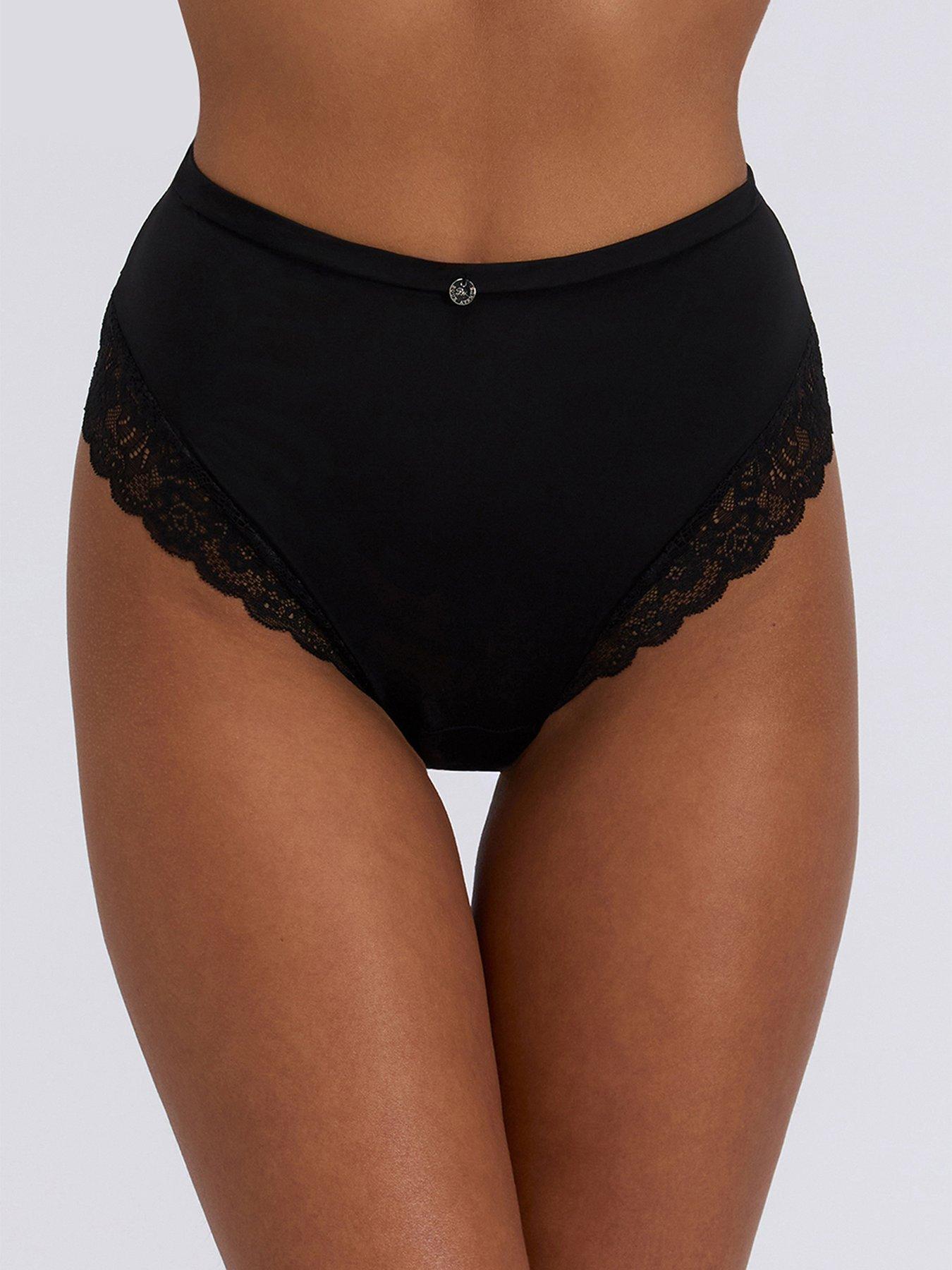 boux-avenue-microfibre-amp-lace-high-waisted-briefs-5-pack-blackback