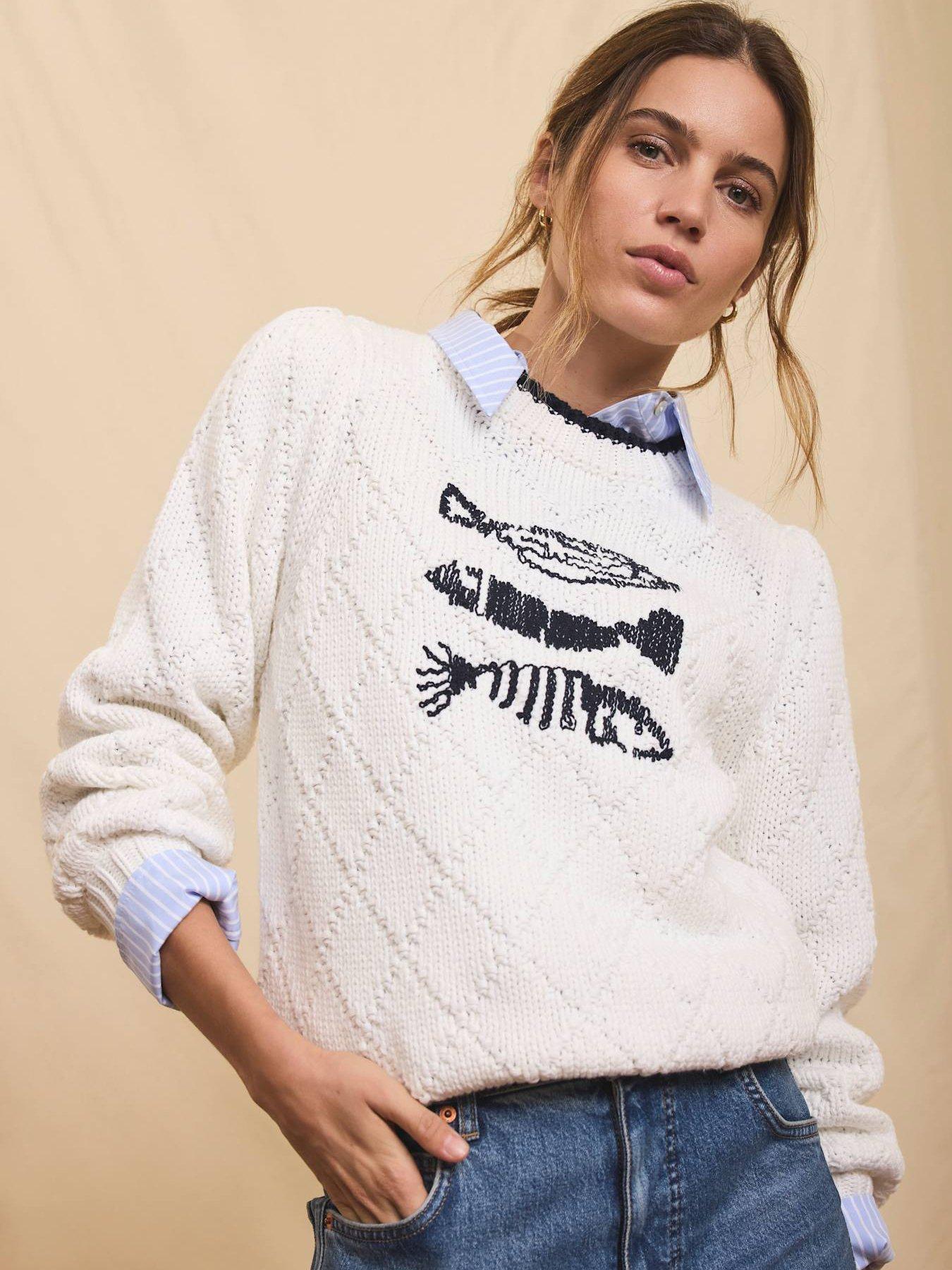 mint-velvet-ivory-fish-motif-jumper-whitestillFront