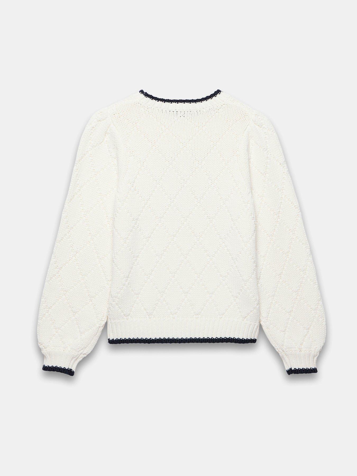 mint-velvet-ivory-fish-motif-jumper-whiteoutfit