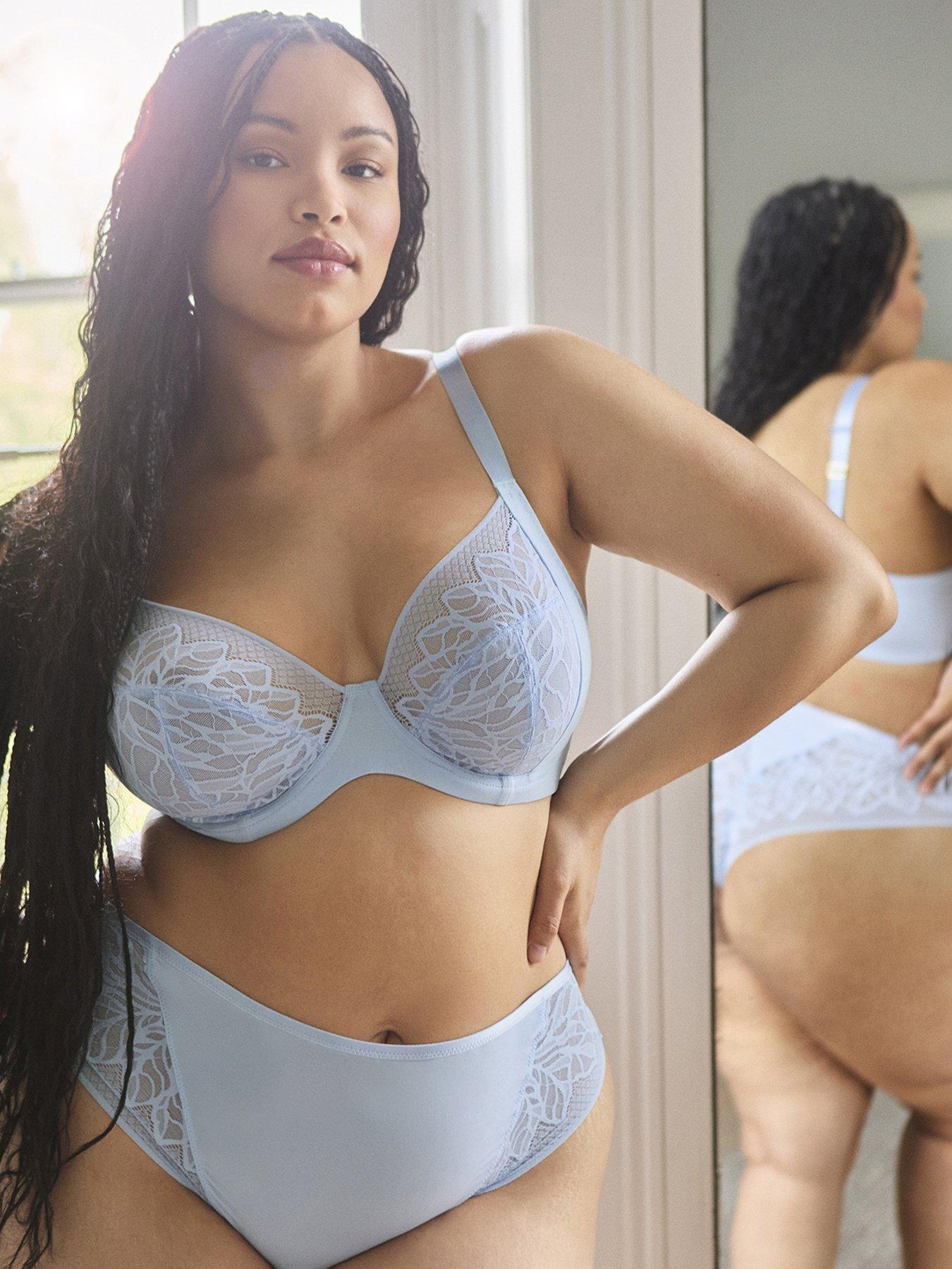 Image 1 of 6 of Sculptresse Sculptresse Sophia Dusky Blue Brazilian Brief - Dusky Blue