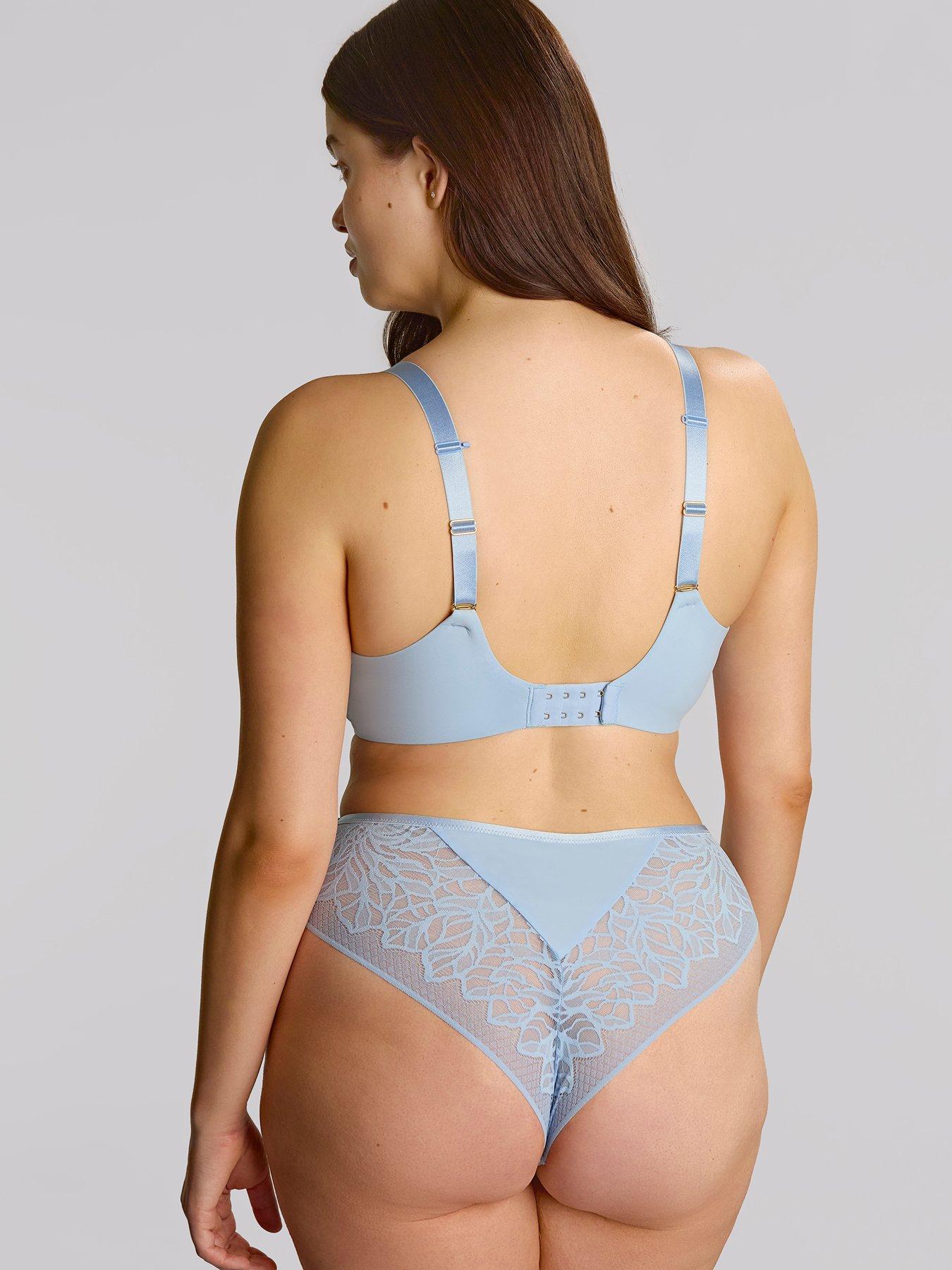 Image 2 of 6 of Sculptresse Sculptresse Sophia Dusky Blue Brazilian Brief - Dusky Blue