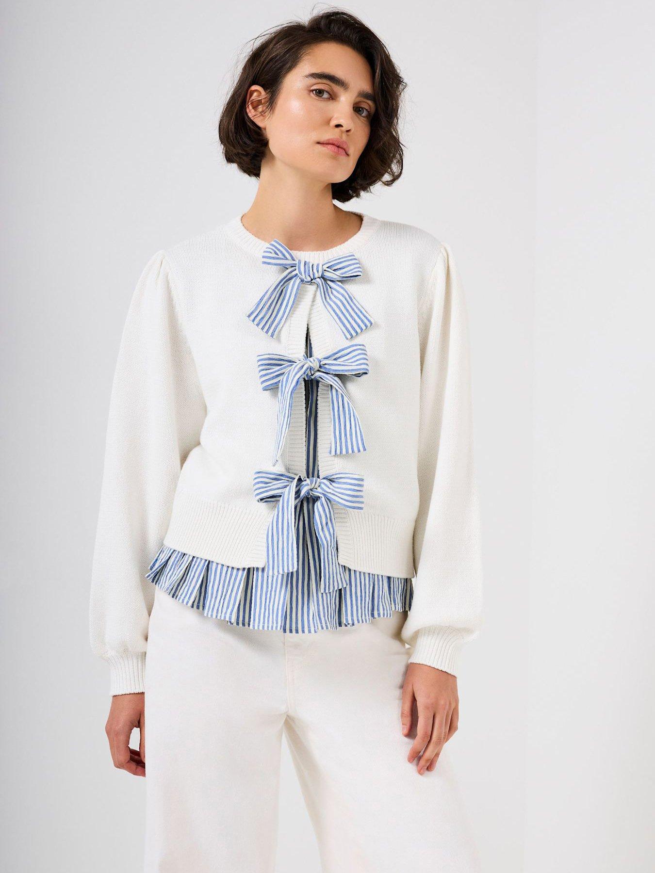 mint-velvet-woven-mix-stripe-jumper-whitefront