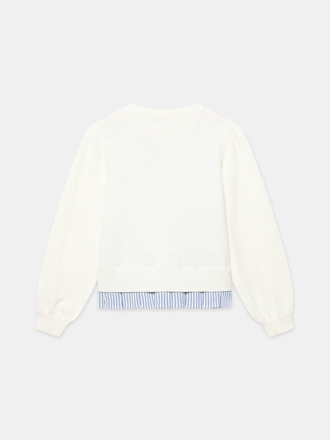 mint-velvet-woven-mix-stripe-jumper-whiteoutfit