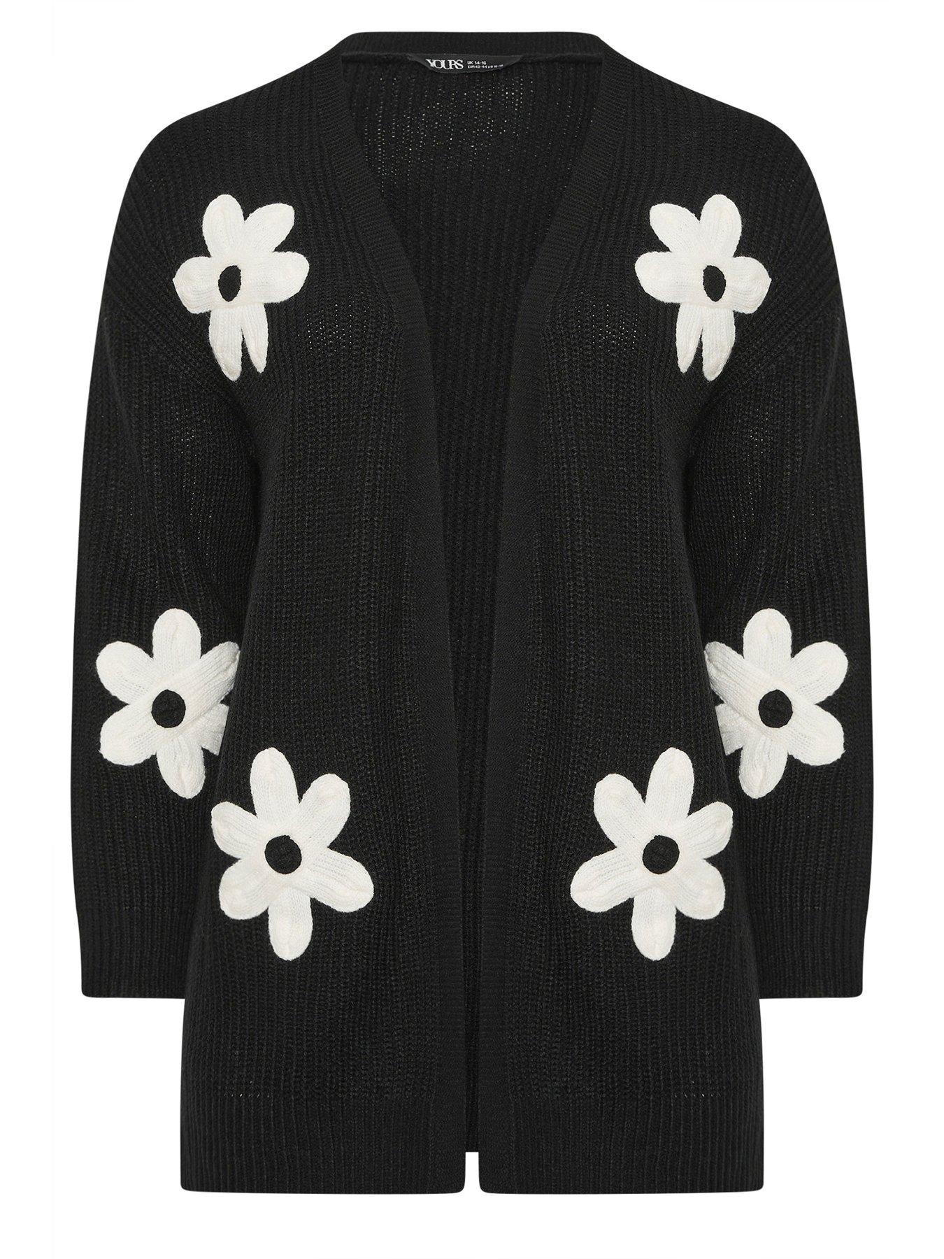 yours-curve-3d-floral-midi-cardigandetail