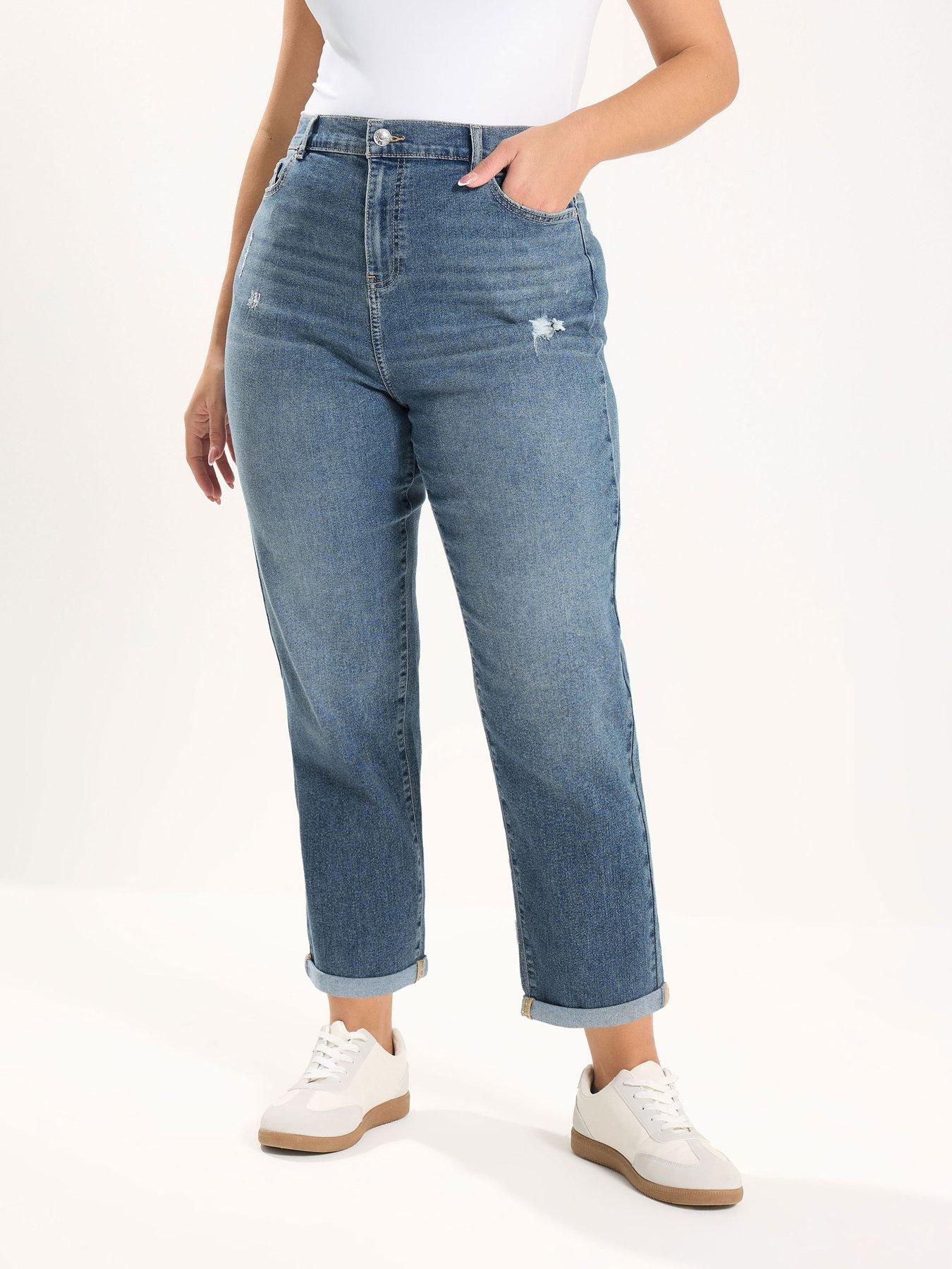 yours-curve-distressed-boyfriend-jeanfront
