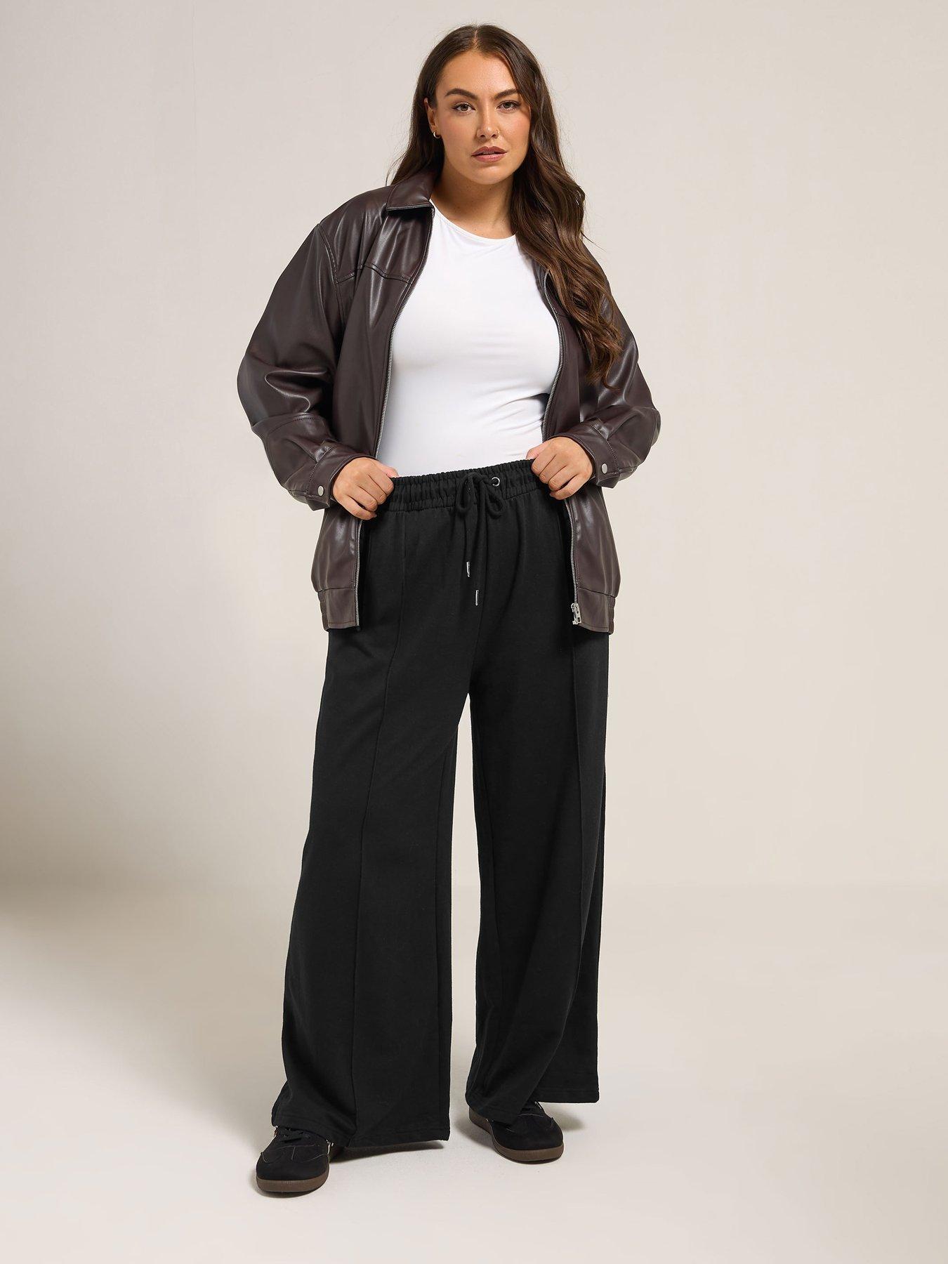 yours-curve-wide-leg-jogger-28-blackback