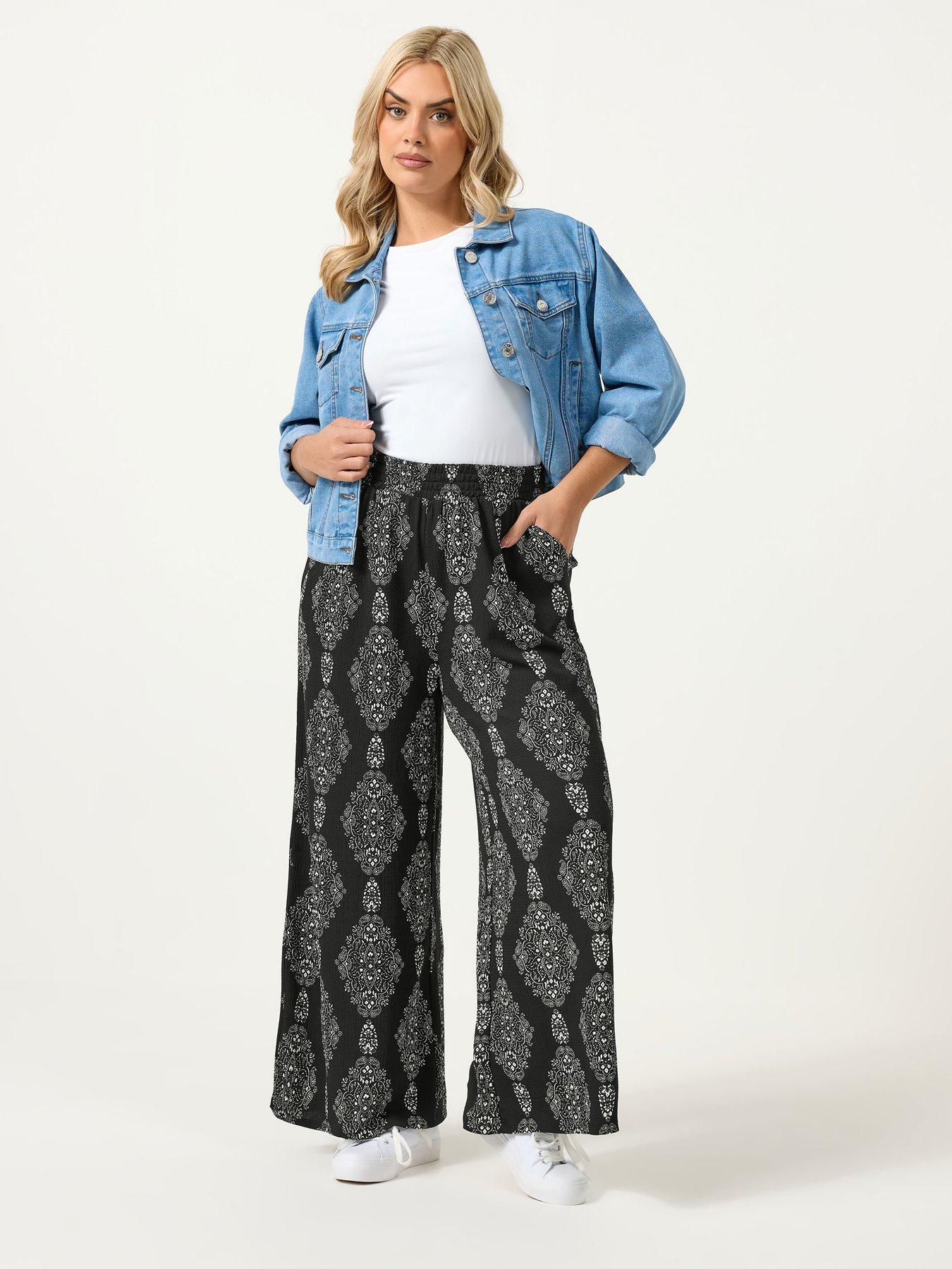 yours-curve-jersey-wide-leg-trousers-blackback