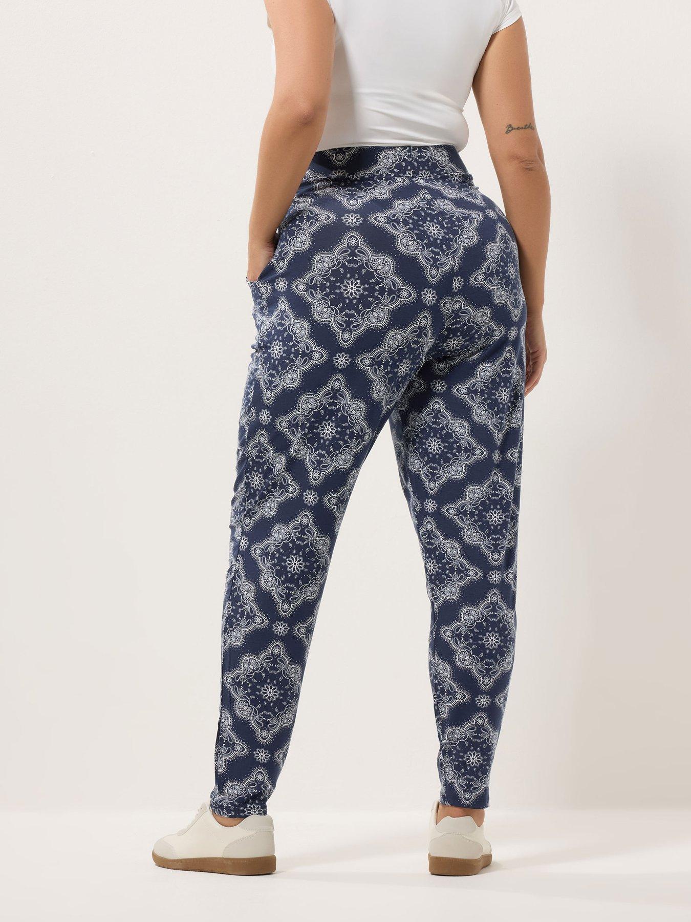 yours-curve-double-pleat-harem-trousersstillFront