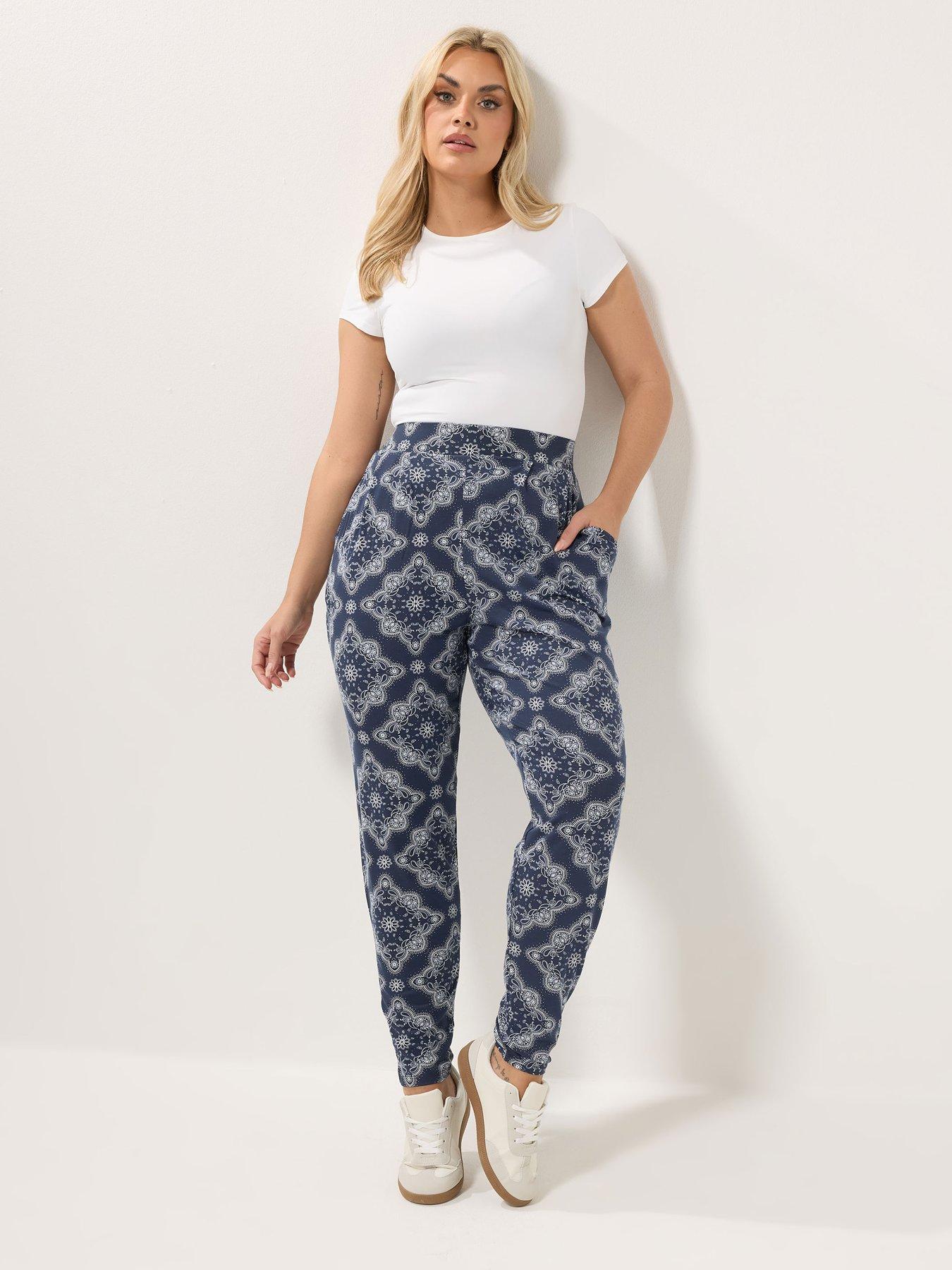 yours-curve-double-pleat-harem-trousersback