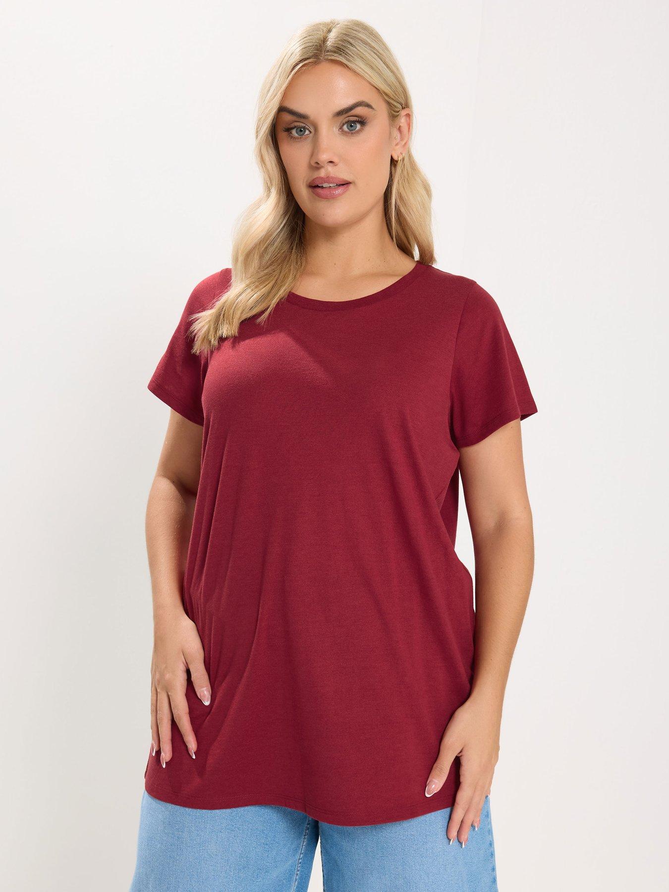 yours-curve-3-pack-short-sleeve-core-t-shirtsoutfit