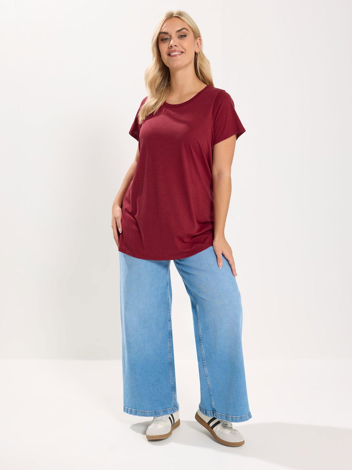 yours-curve-3-pack-short-sleeve-core-t-shirtsdetail