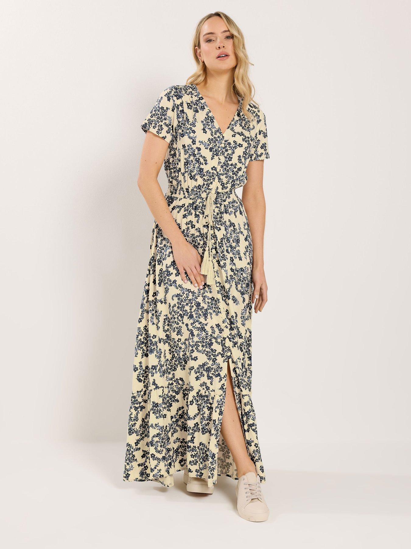 long-tall-sally-ditsy-button-tassel-maxi-dress-whiteback