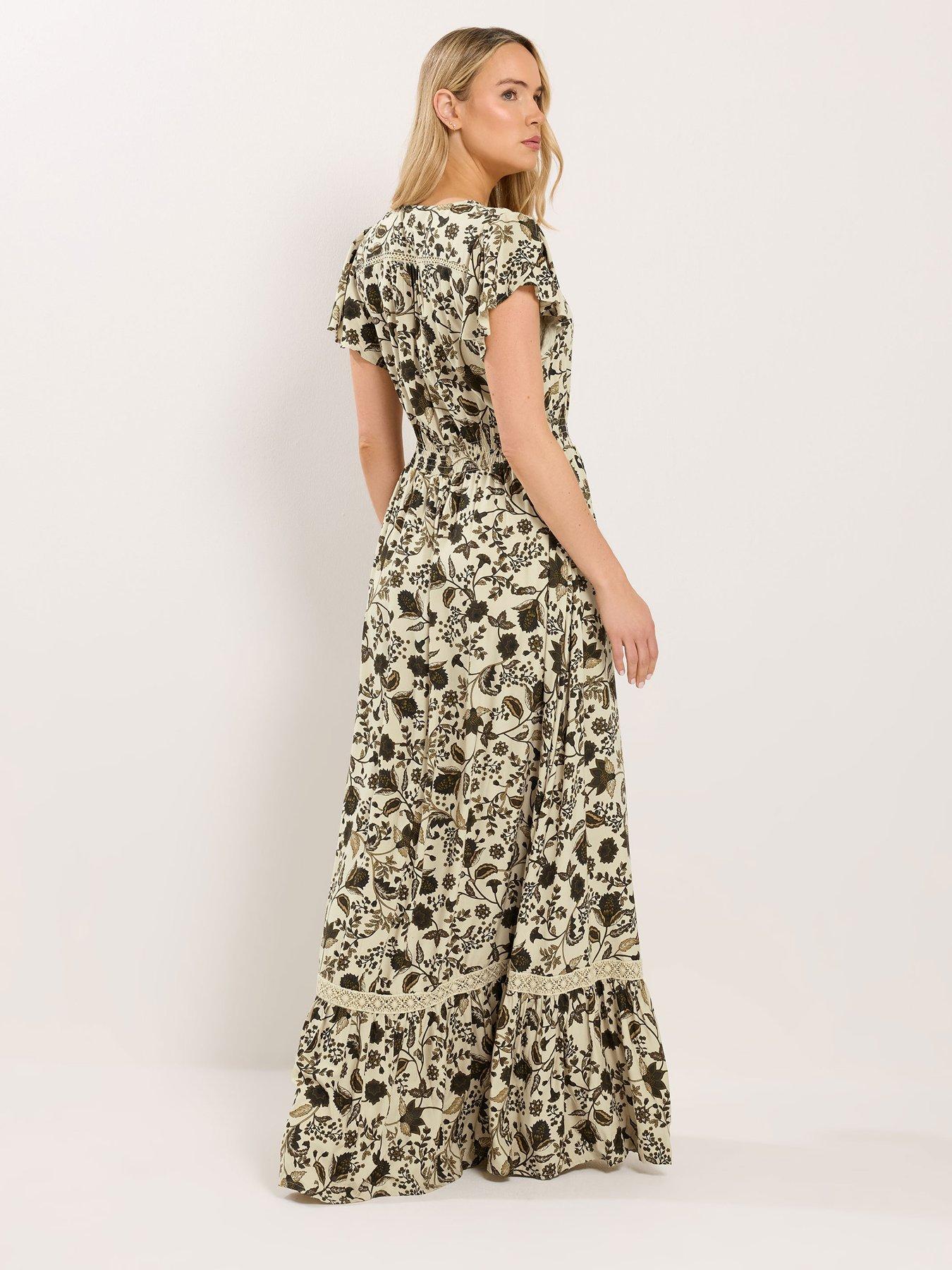 long-tall-sally-floral-button-lace-maxi-dress-greenstillFront