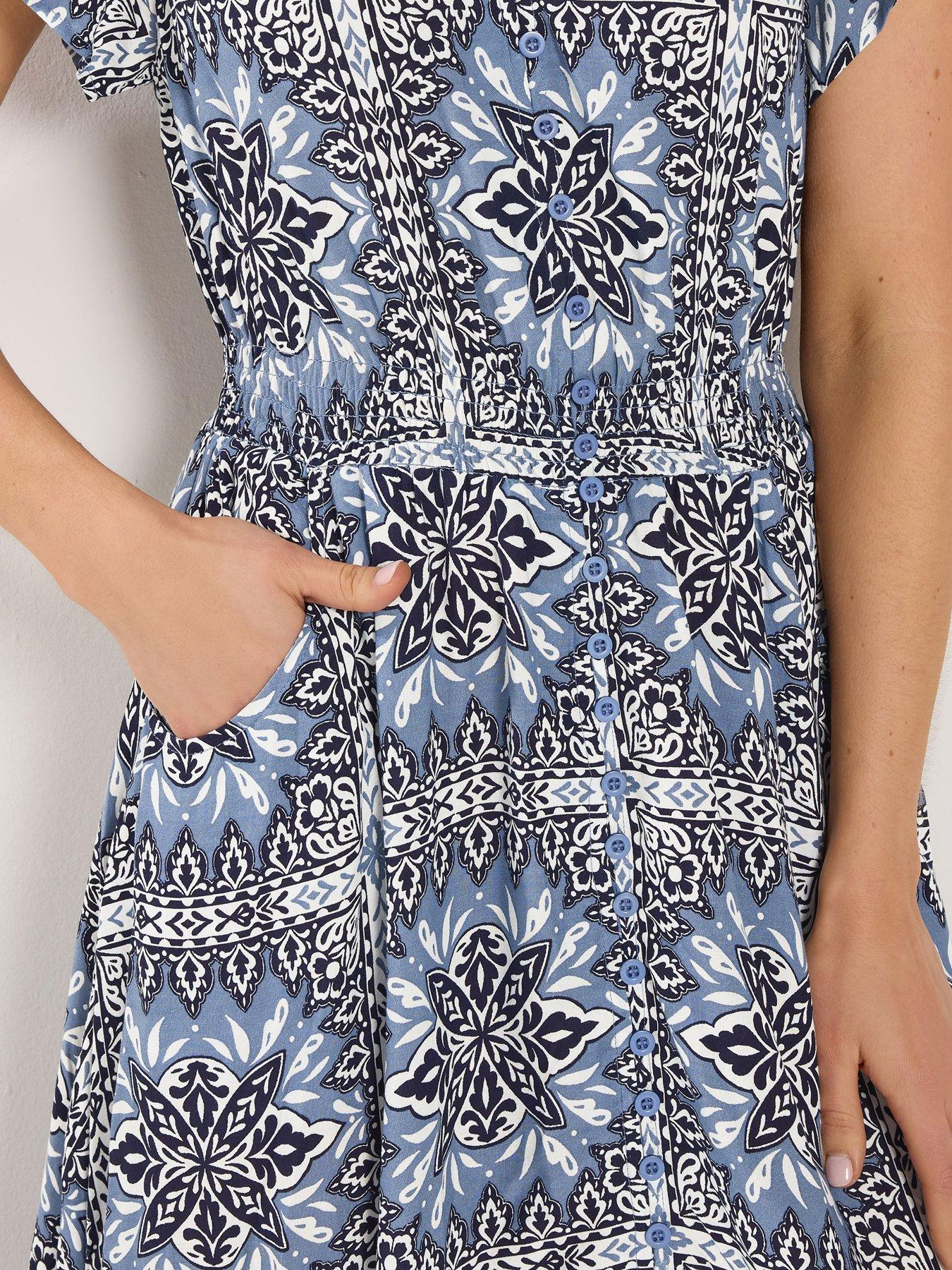 long-tall-sally-tile-print-button-lace-maxi-dress-blueoutfit