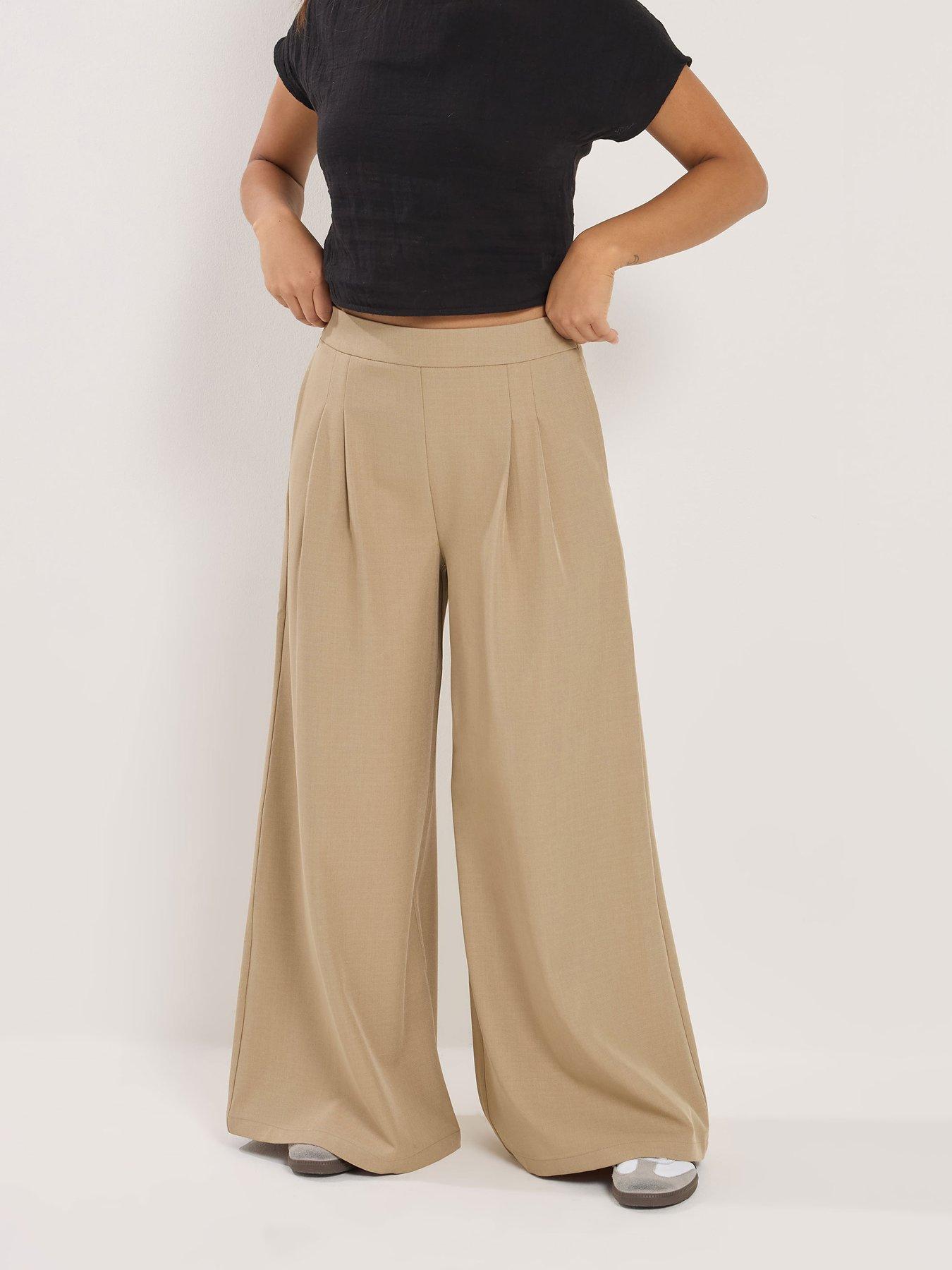 pixiegirl-petite-pleat-front-palazzo-trousers