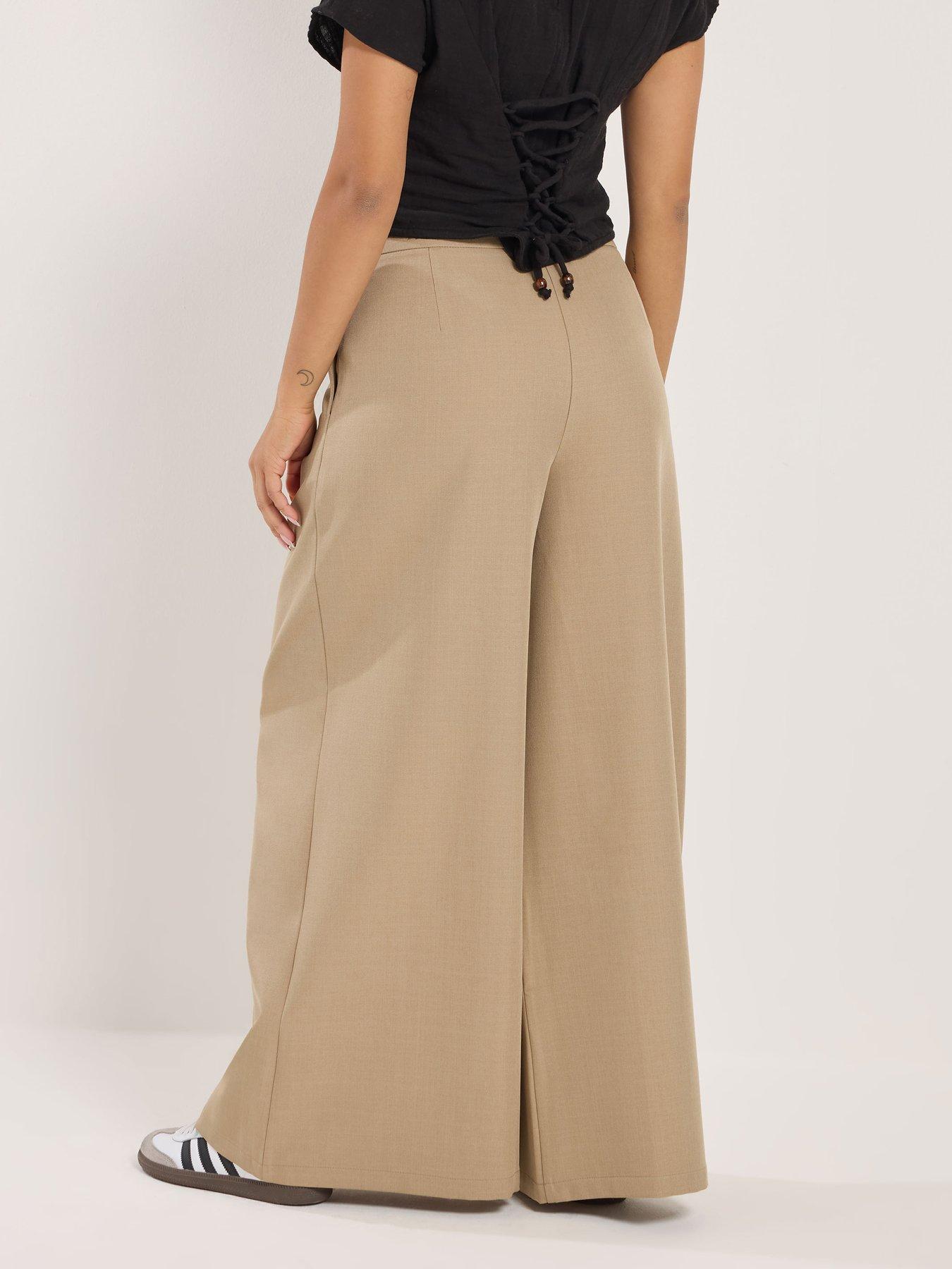 pixiegirl-petite-pleat-front-palazzo-trousersstillFront