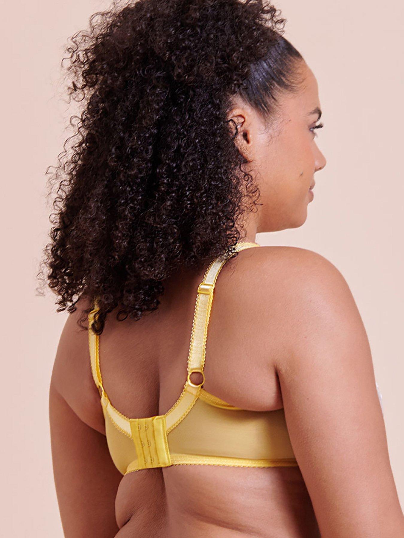 Image 2 of 6 of Curvy Kate Limoncello Balcony Bra (Second Sizes) - Lemon Blush