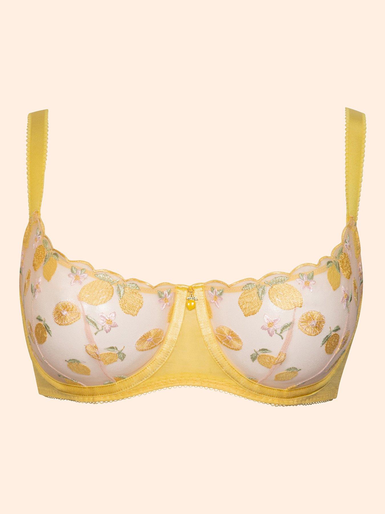 Image 6 of 6 of Curvy Kate Limoncello Balcony Bra (Second Sizes) - Lemon Blush