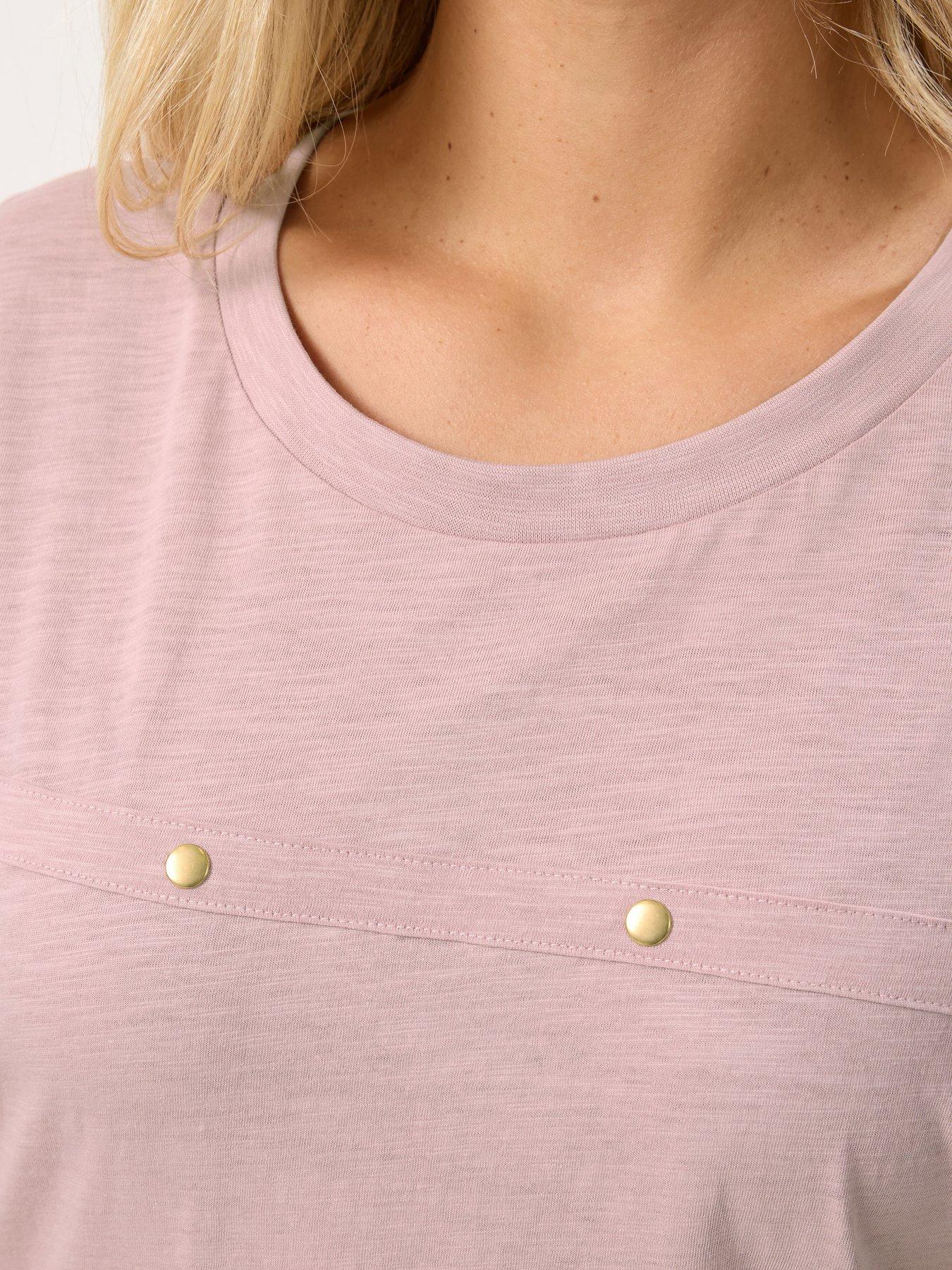 yours-curve-cotton-slub-stud-t-shirtoutfit