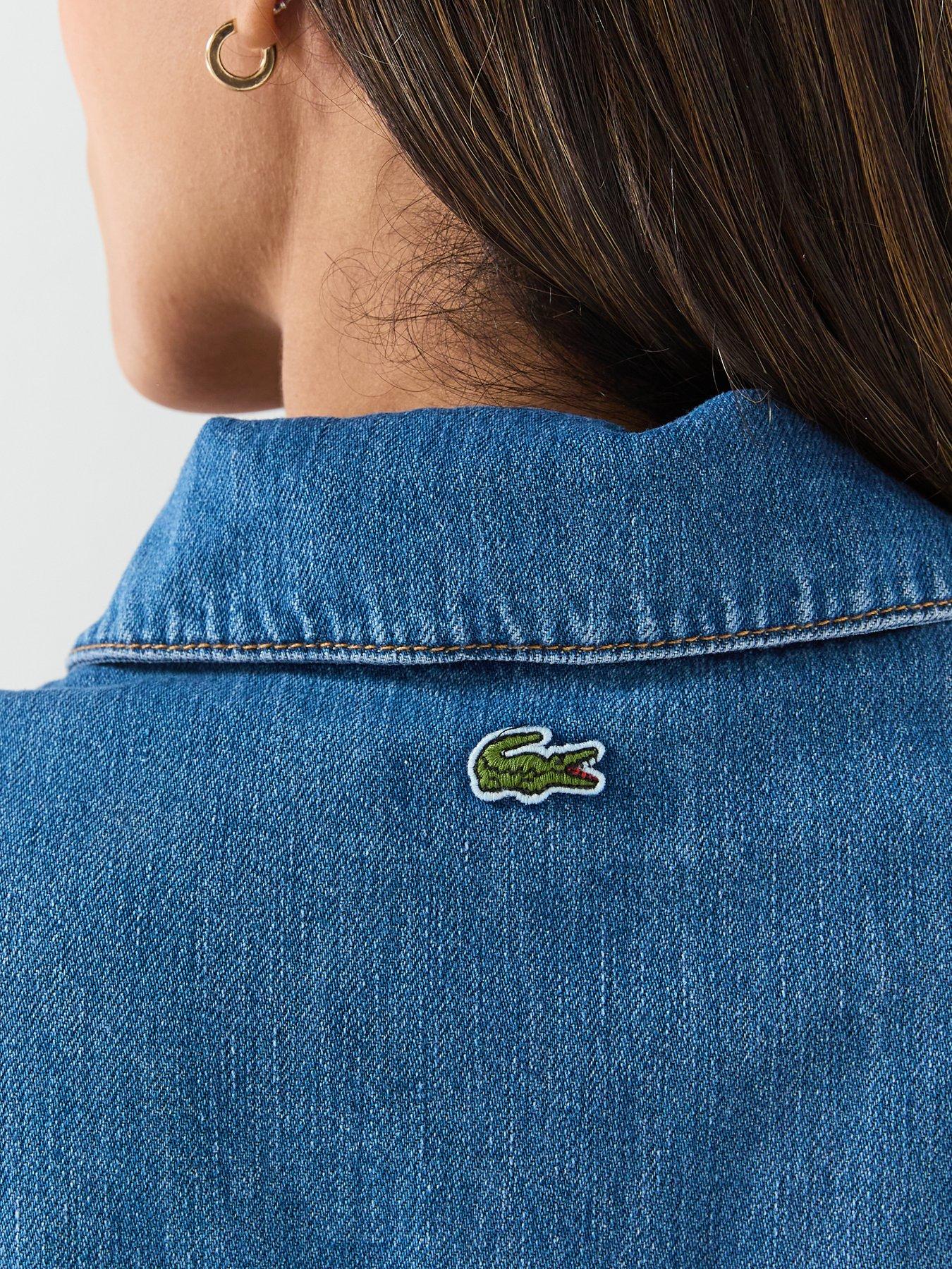 lacoste-denim-shirt-dress-bluedetail